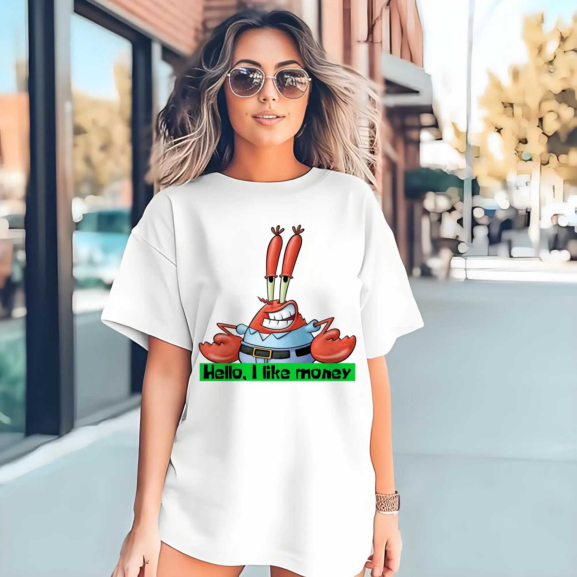 Spongebob Squarepants Mr. Krabs i like monry Shirt