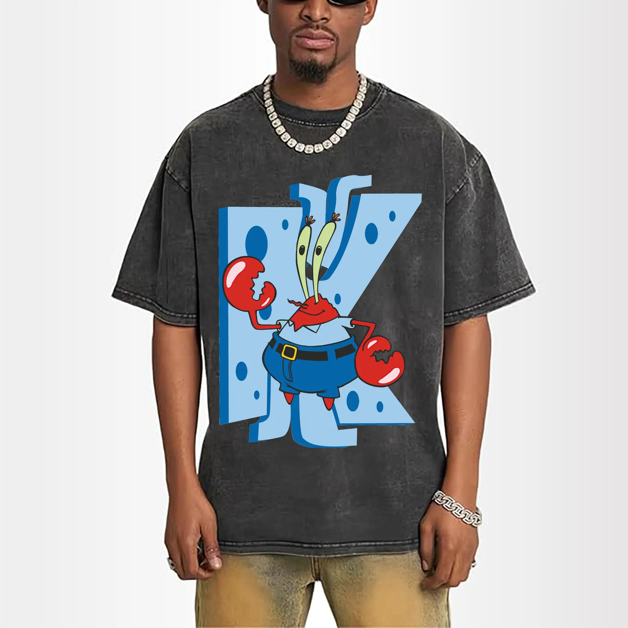 Spongebob Squarepants Mr. Costume Krabs Shirt