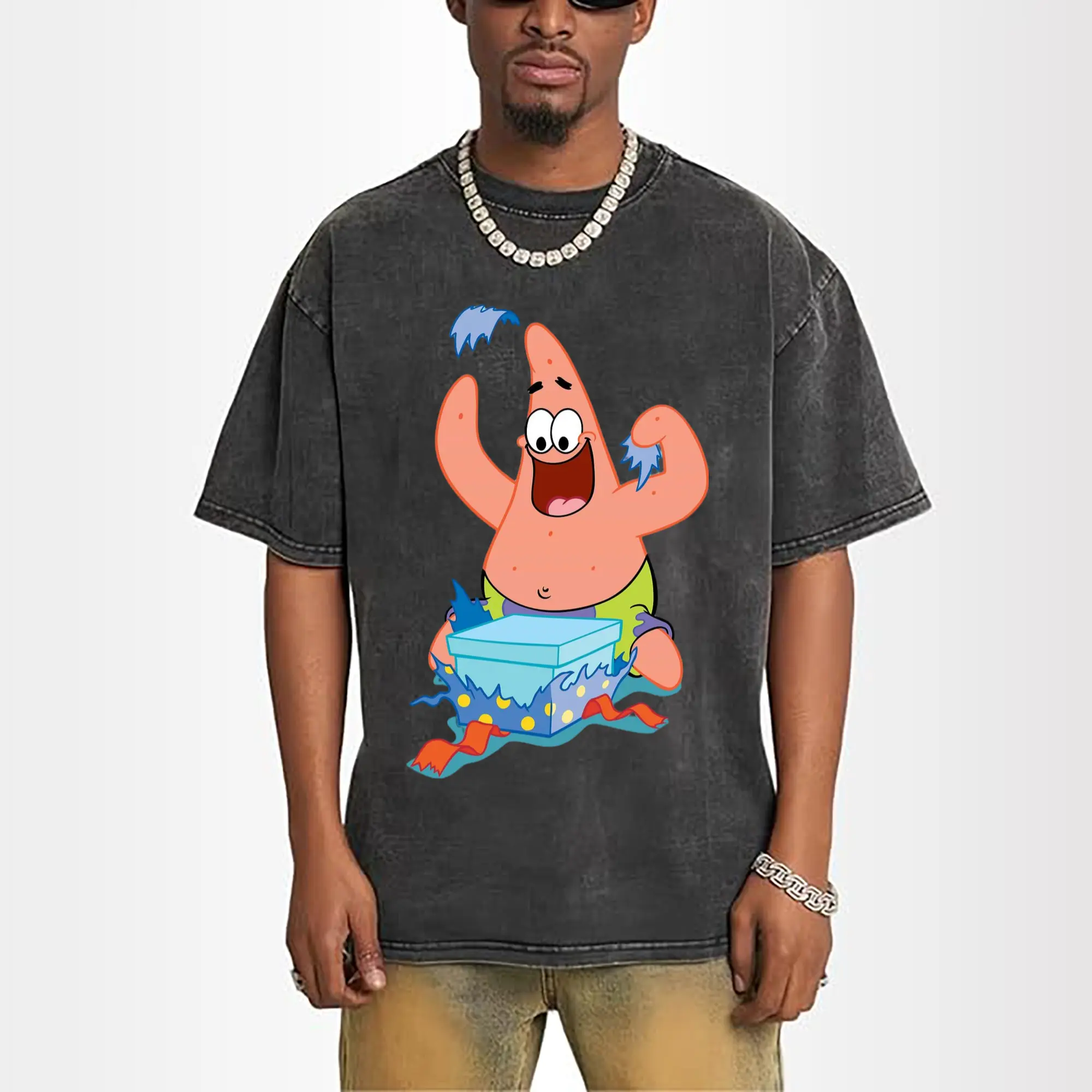 spongebob patrick star gift t-shirt