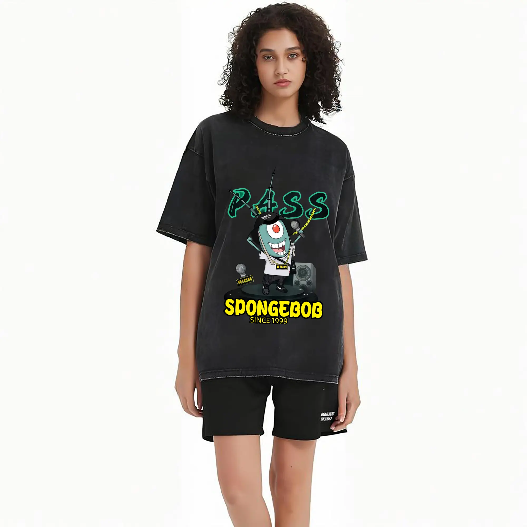 Sheldon J. Plankton hip hop shirt