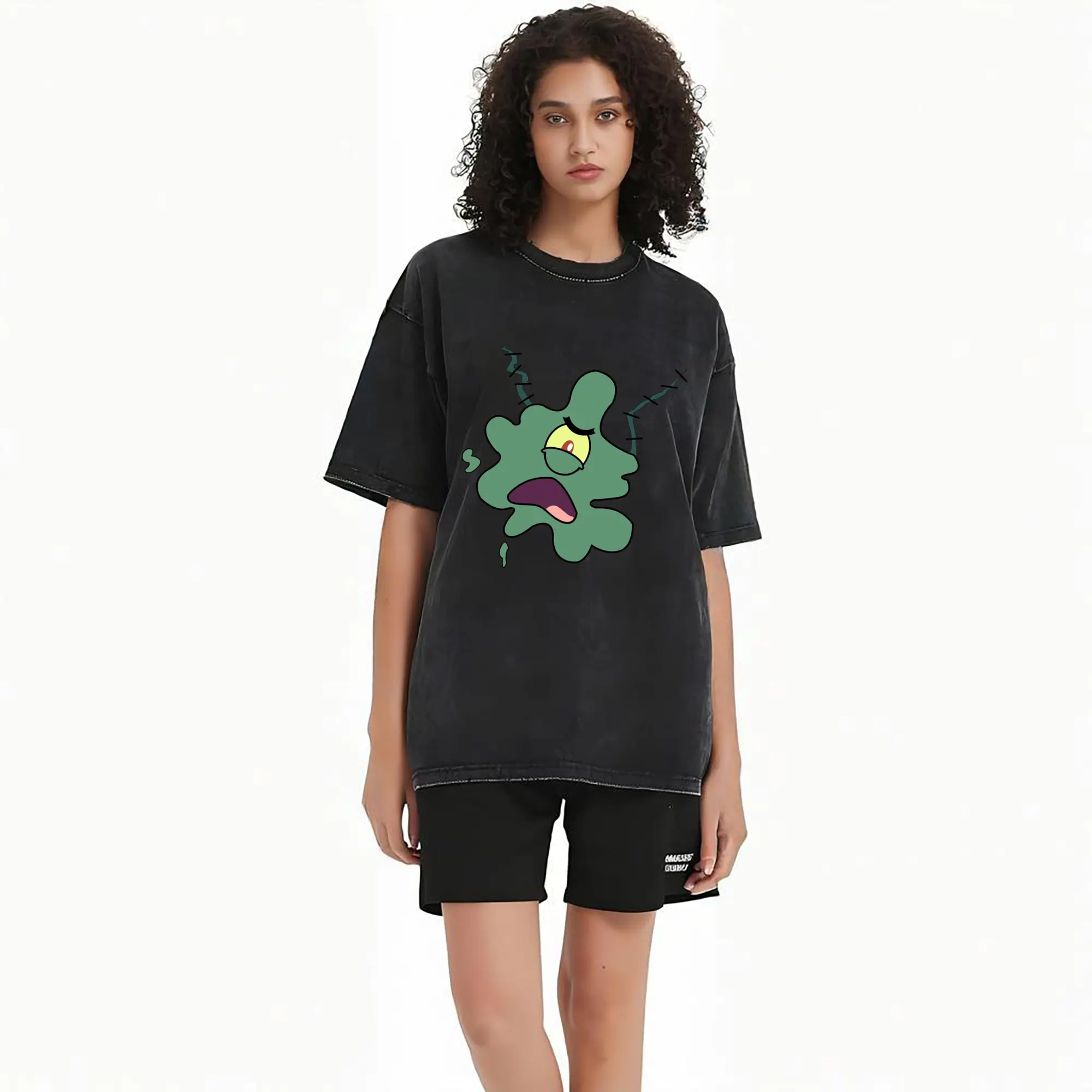 spongebob  Sheldon J. Plankton flaser mudface tee