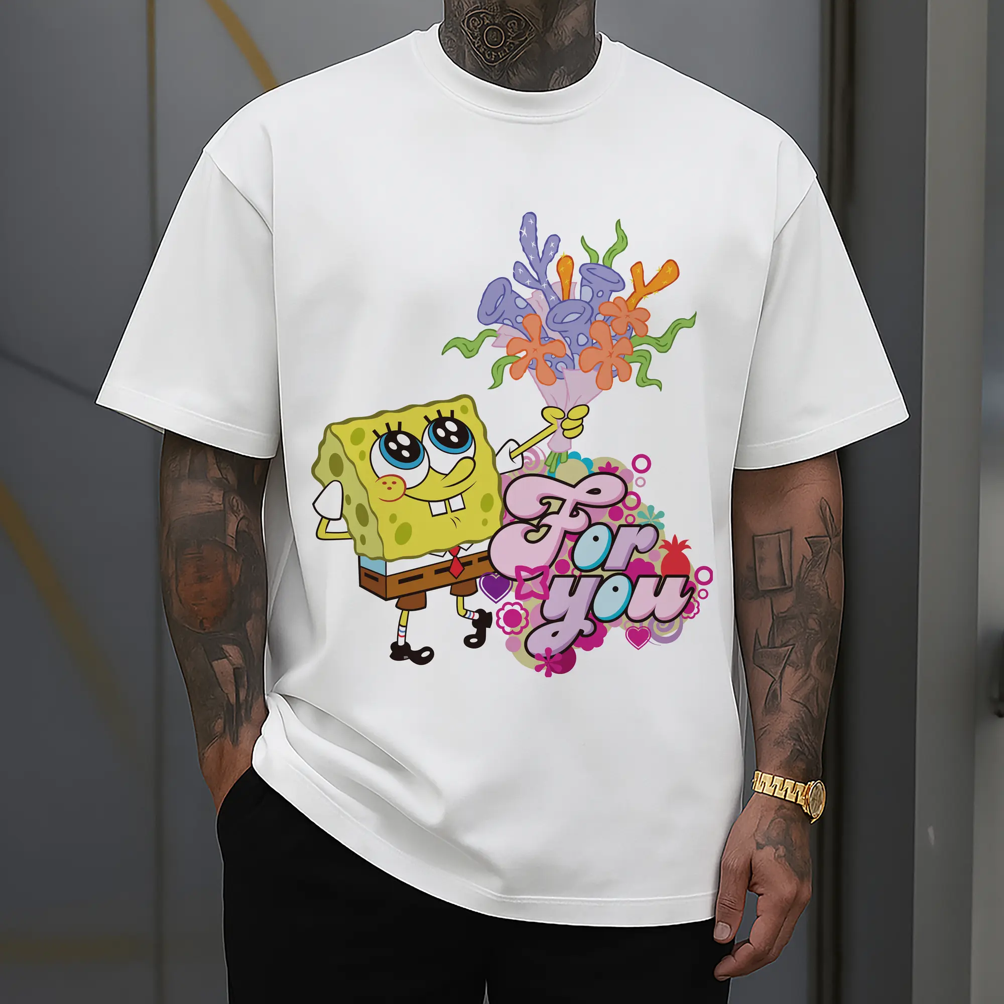 spongebob squarepants for you t shirt