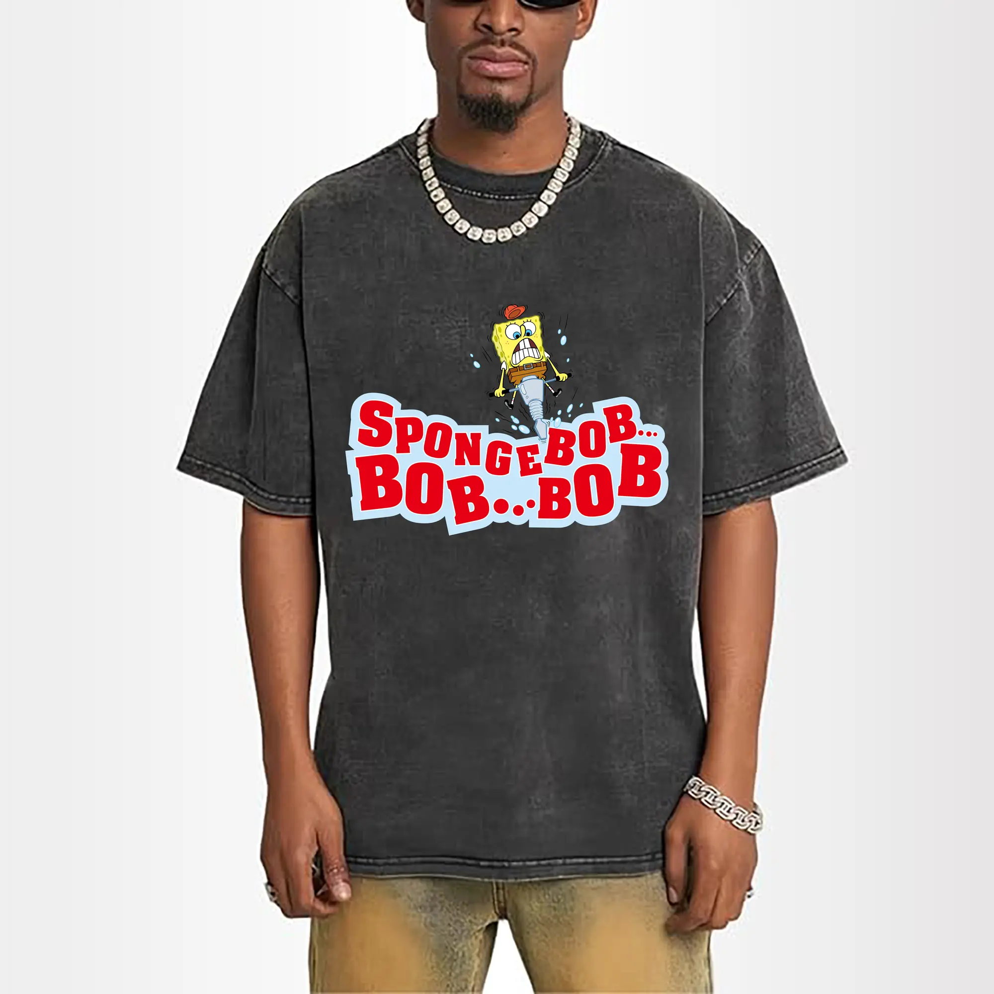 spongebob squarepants BOB BOB graphic t-shirt