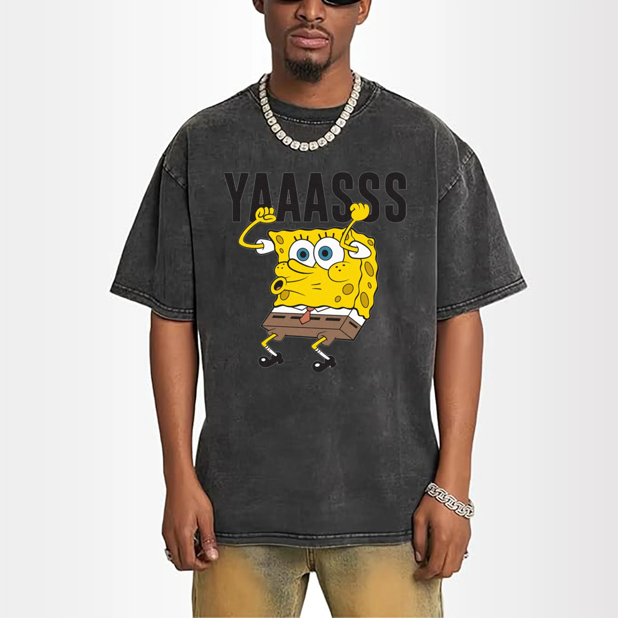 spongebob squarepants cheer designs t shirt