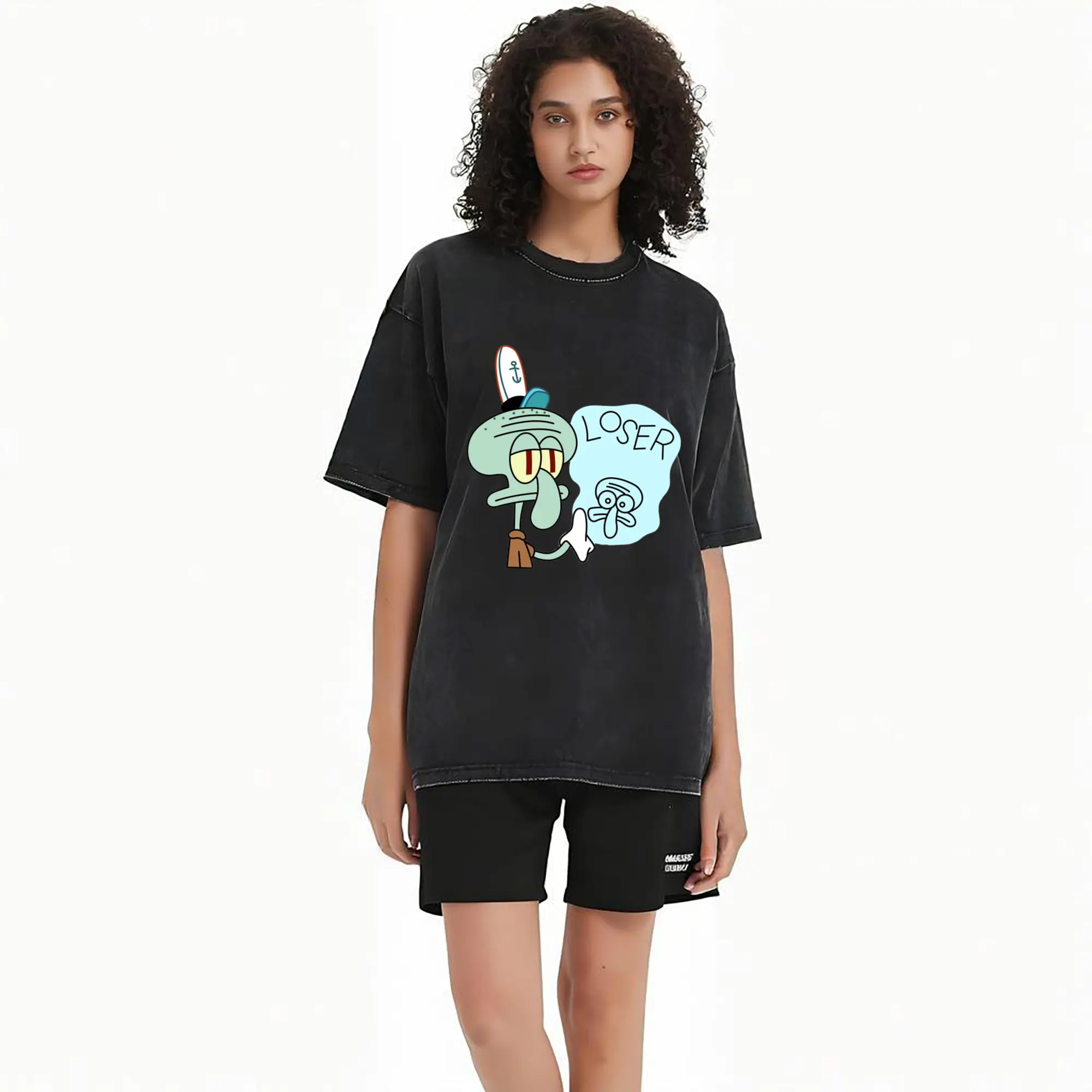 Men's Spongebob Squidward loser designs Tee