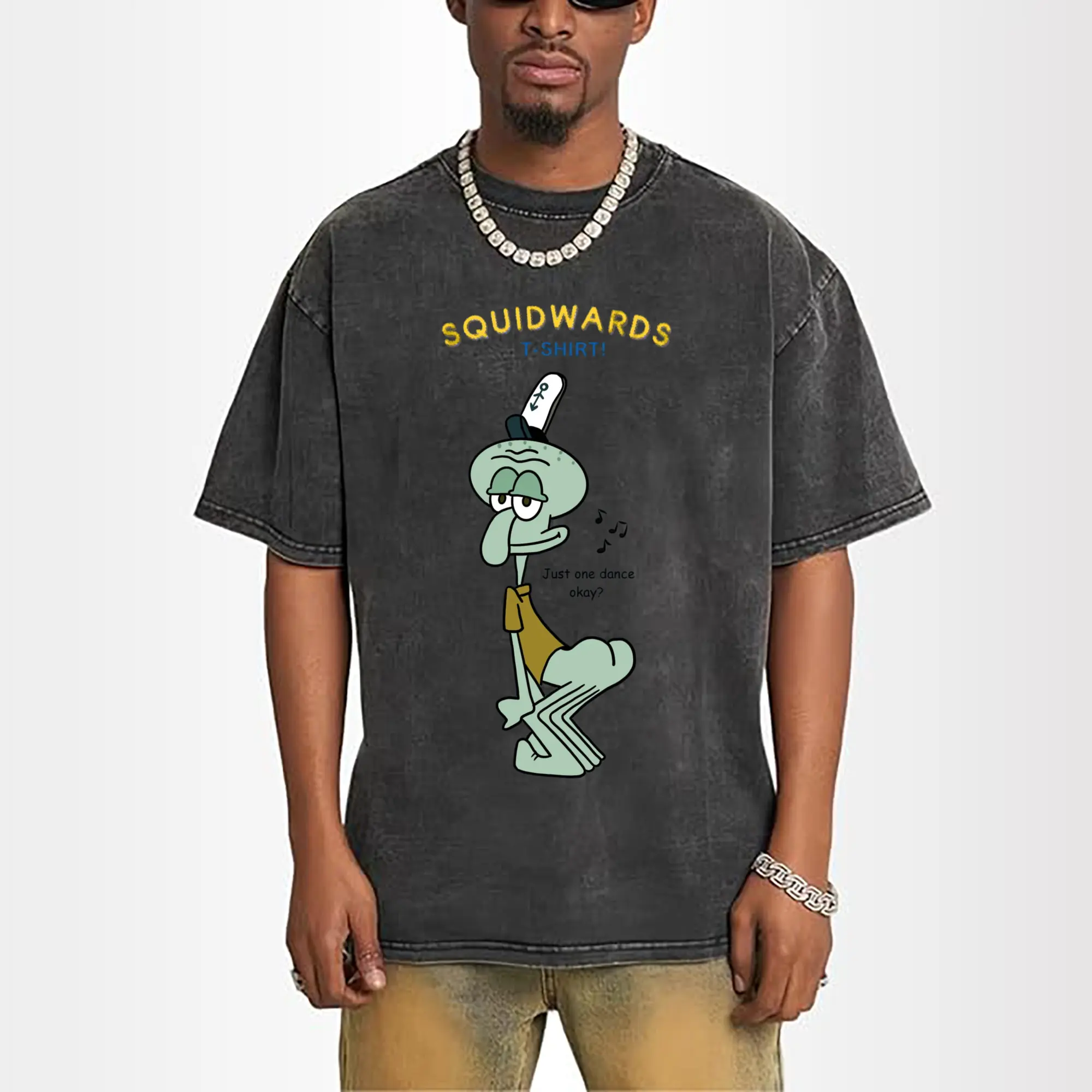 Spongebob Squidward just one dance okey Graphic T-Shirt
