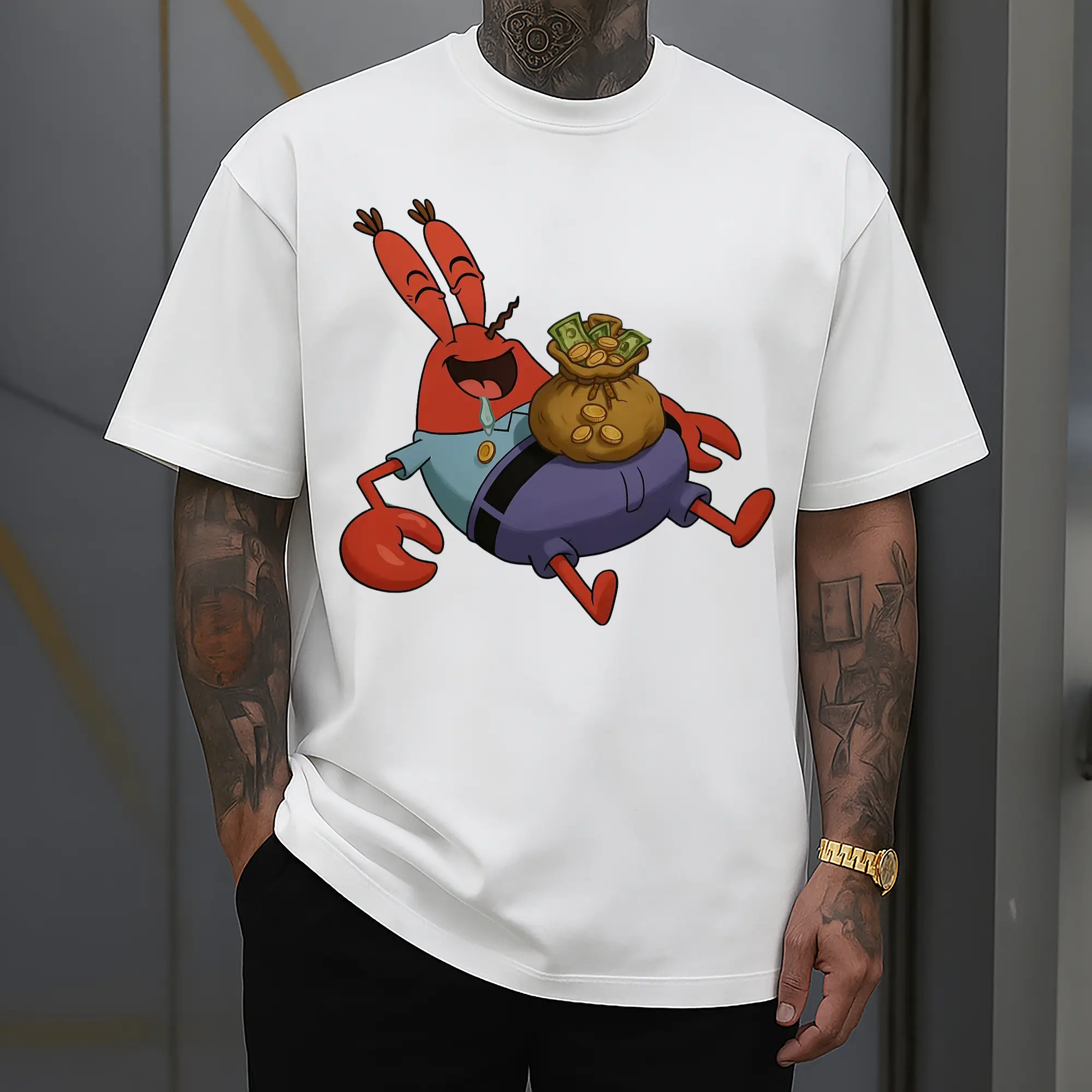 Spongebob Squarepants Mr. Krabs  like money tee