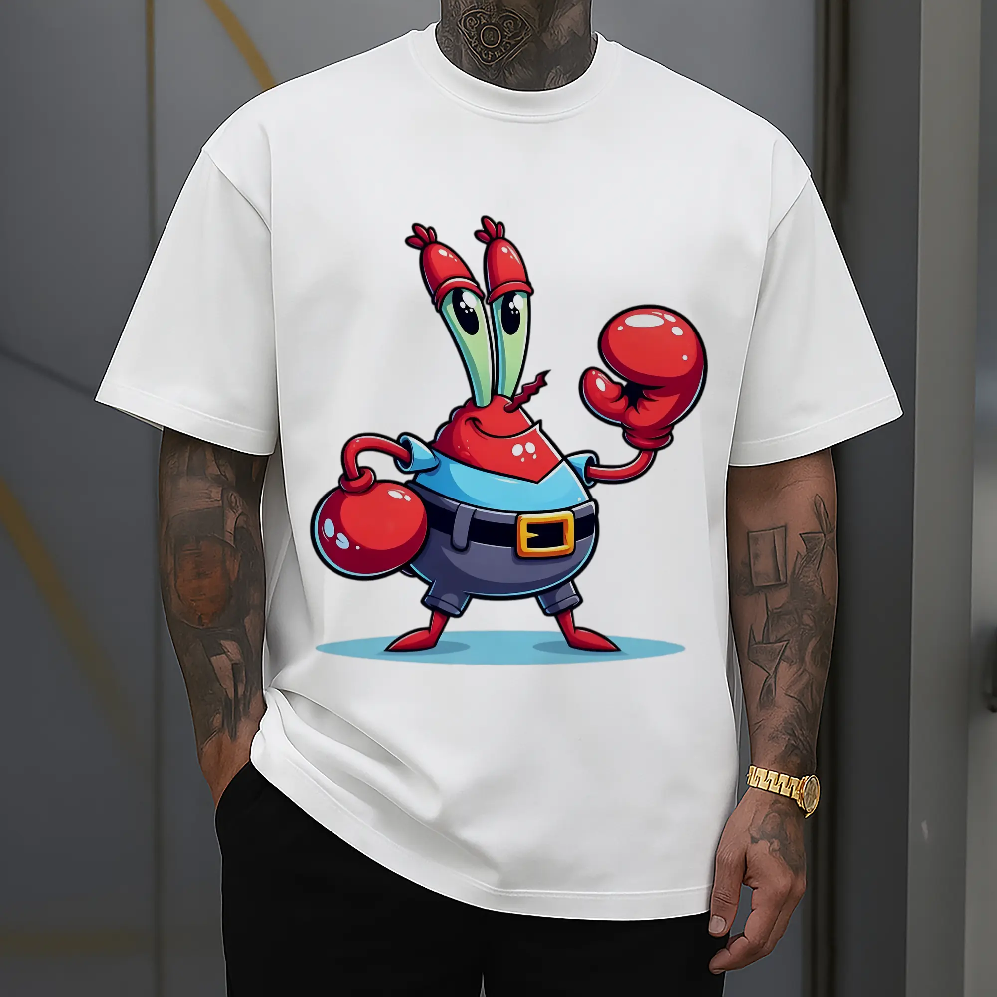 Spongebob Squarepants Mr. Krabs  t-Shirt