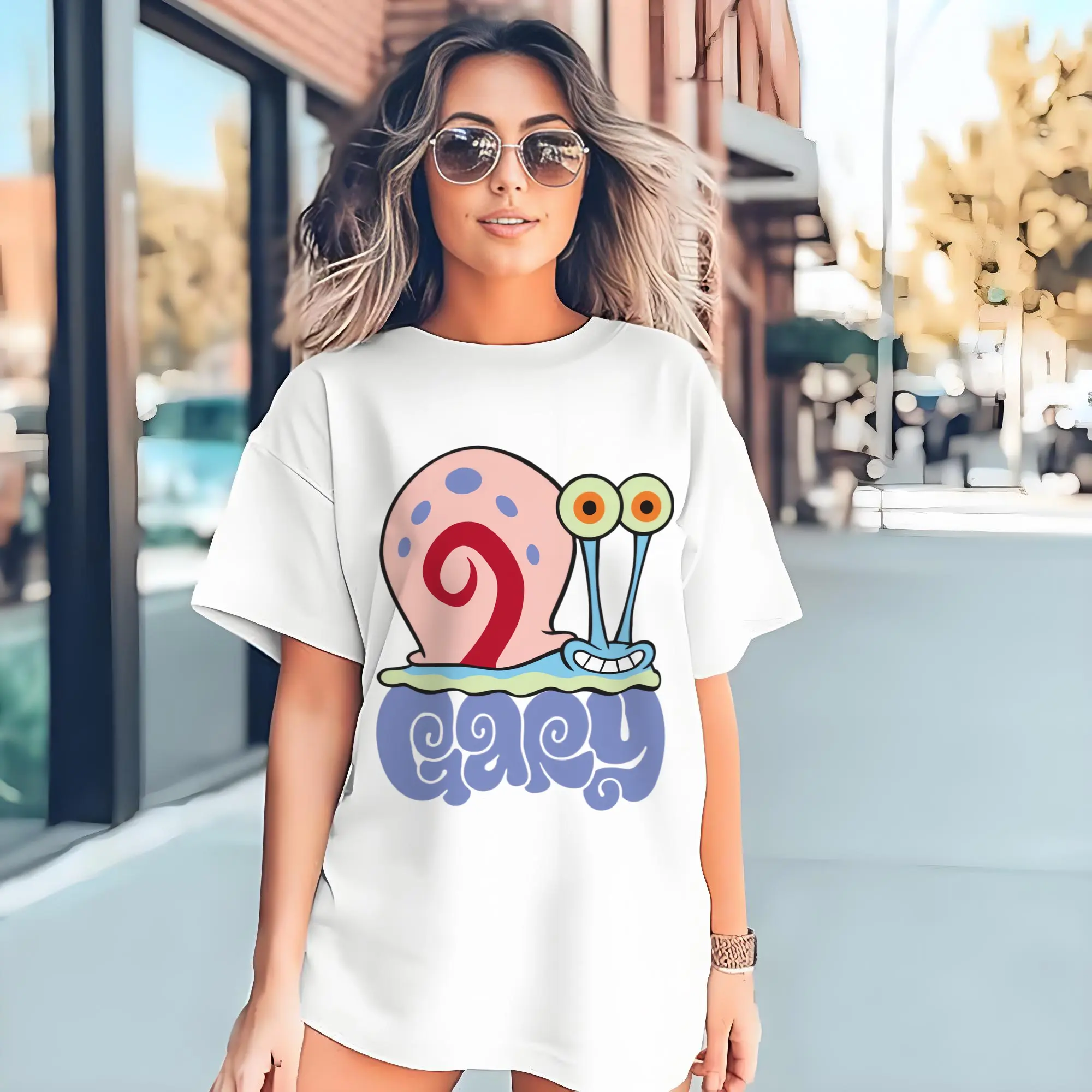 Gary the Snail smile Graphic Tee