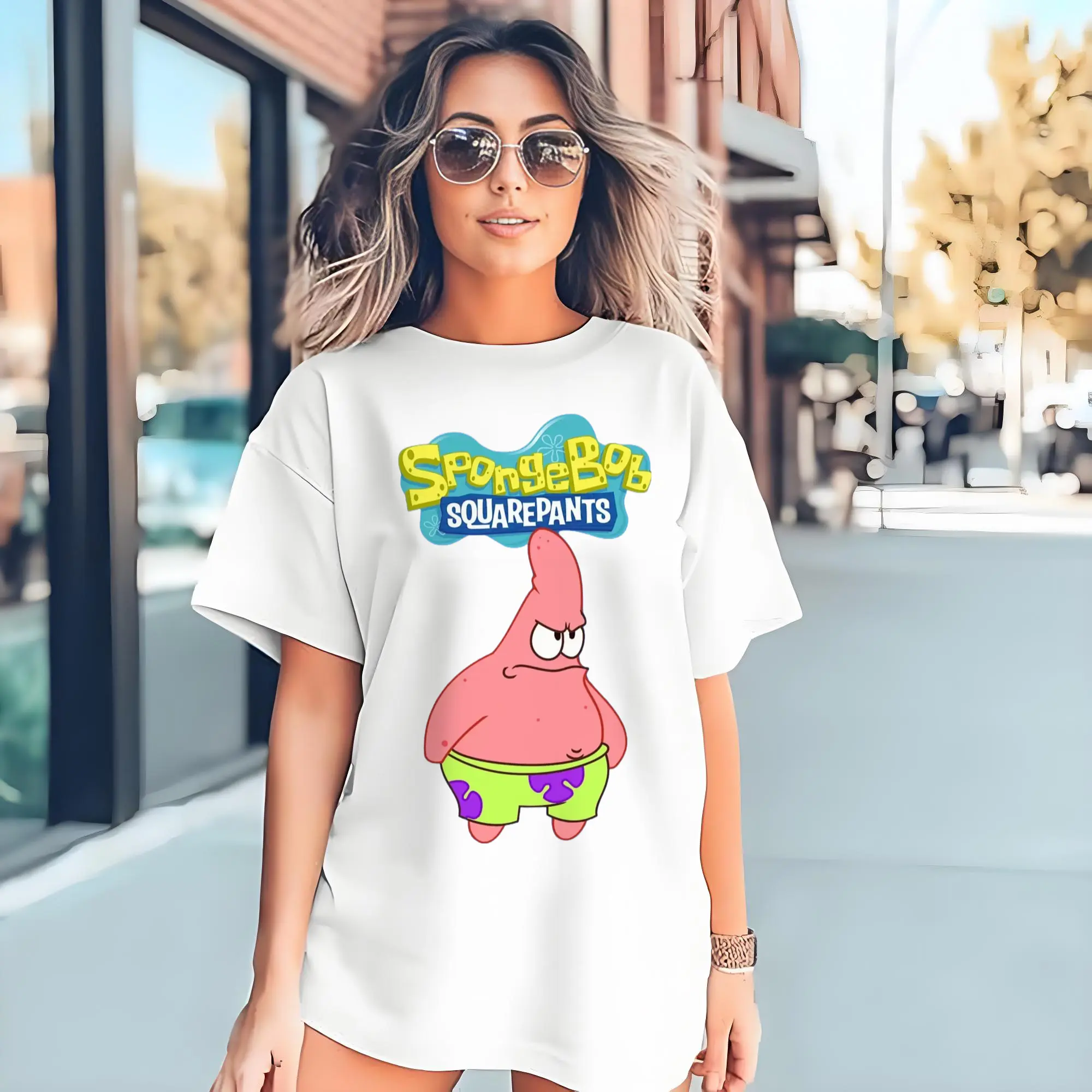 Patrick Star angry Graphic T-Shirt