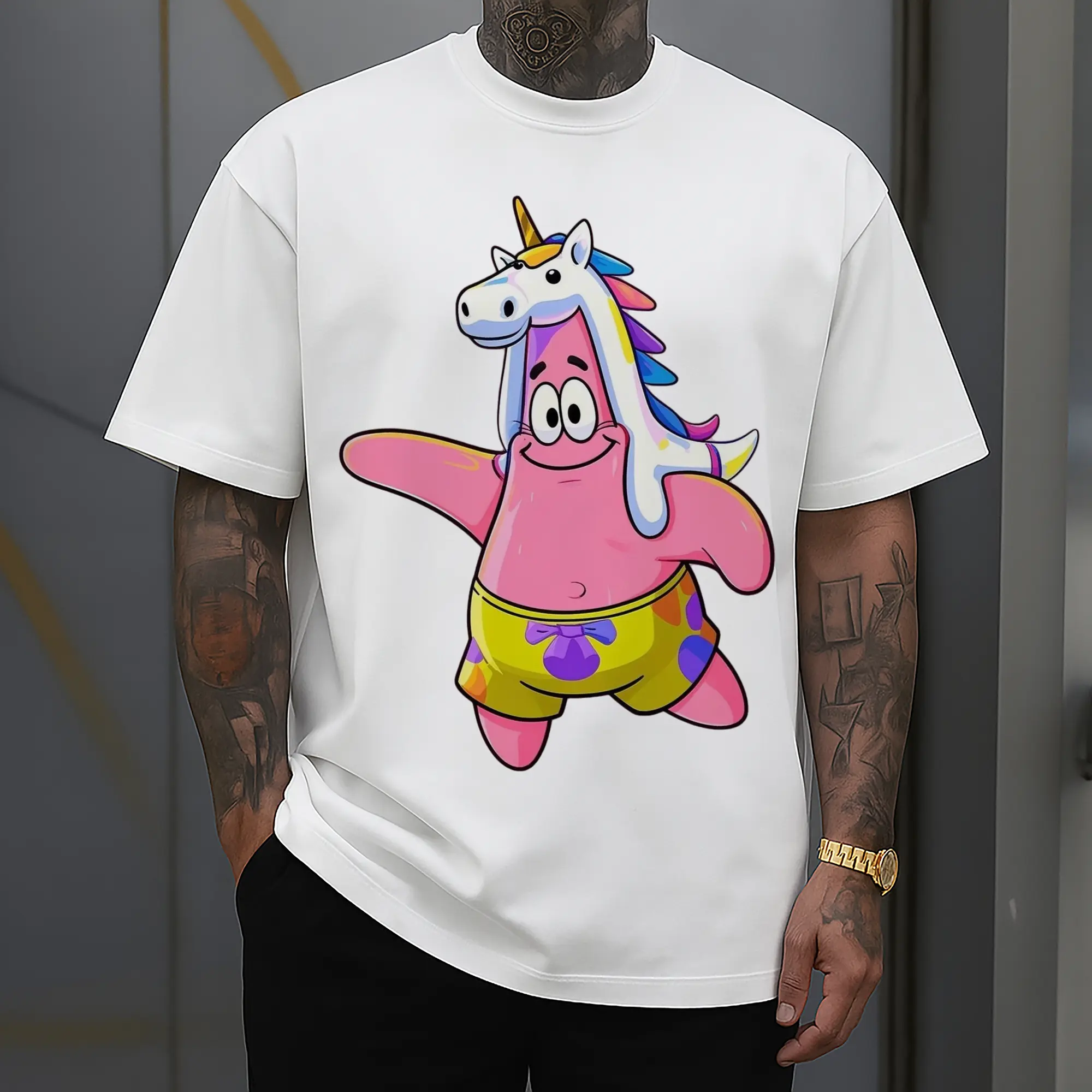 Patrick Star  unicorn Graphic T-Shirt