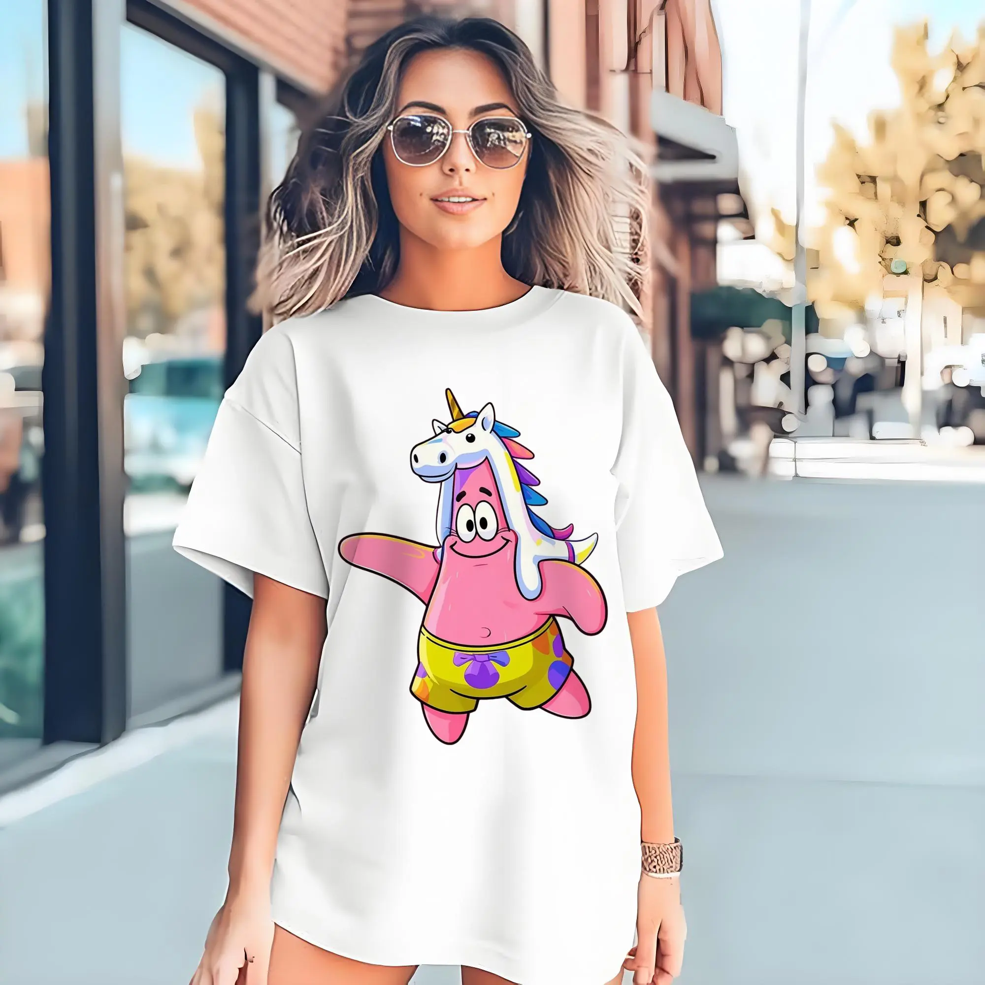 Patrick Star  unicorn Graphic T-Shirt