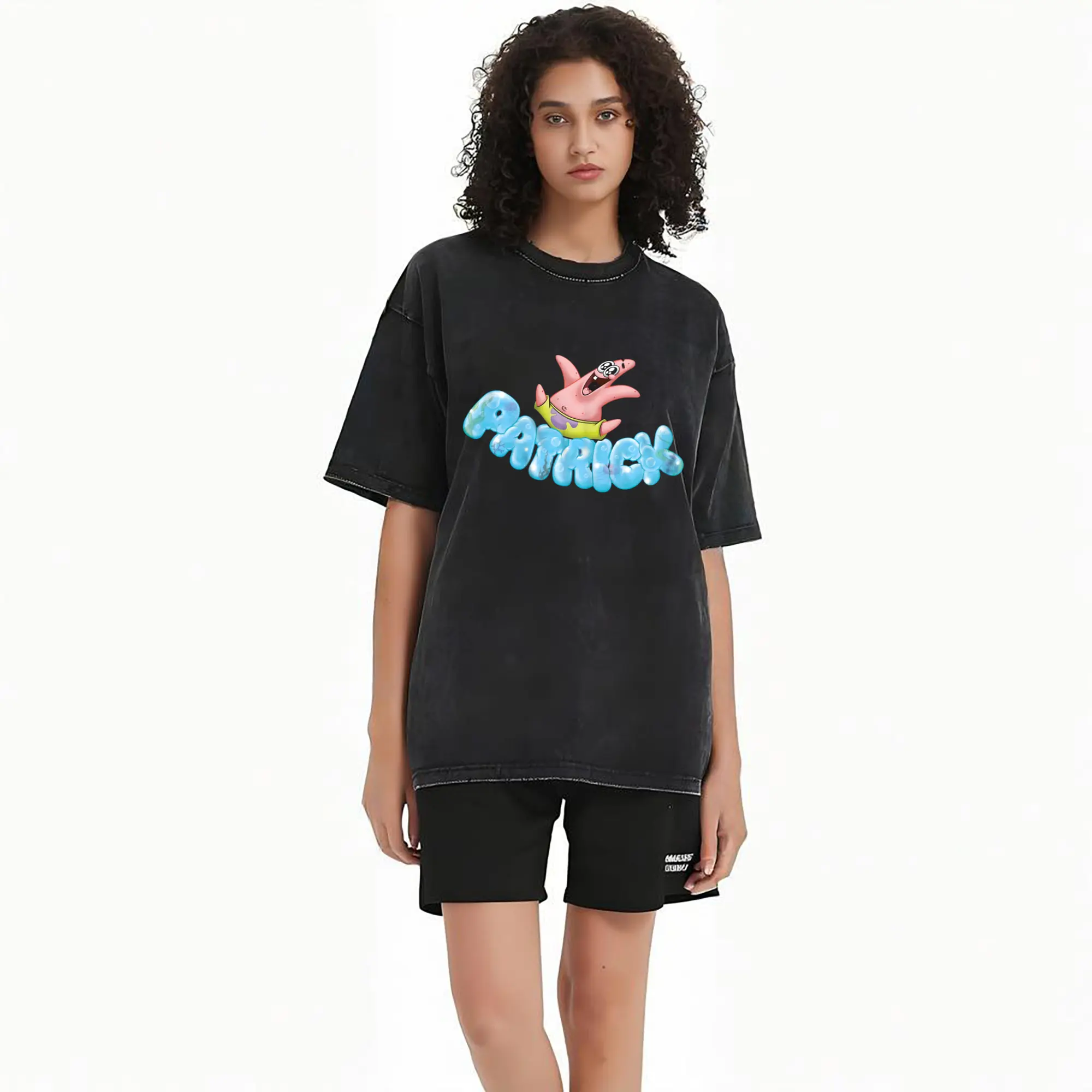 spongebob  super Patrick happy Graphic Tee