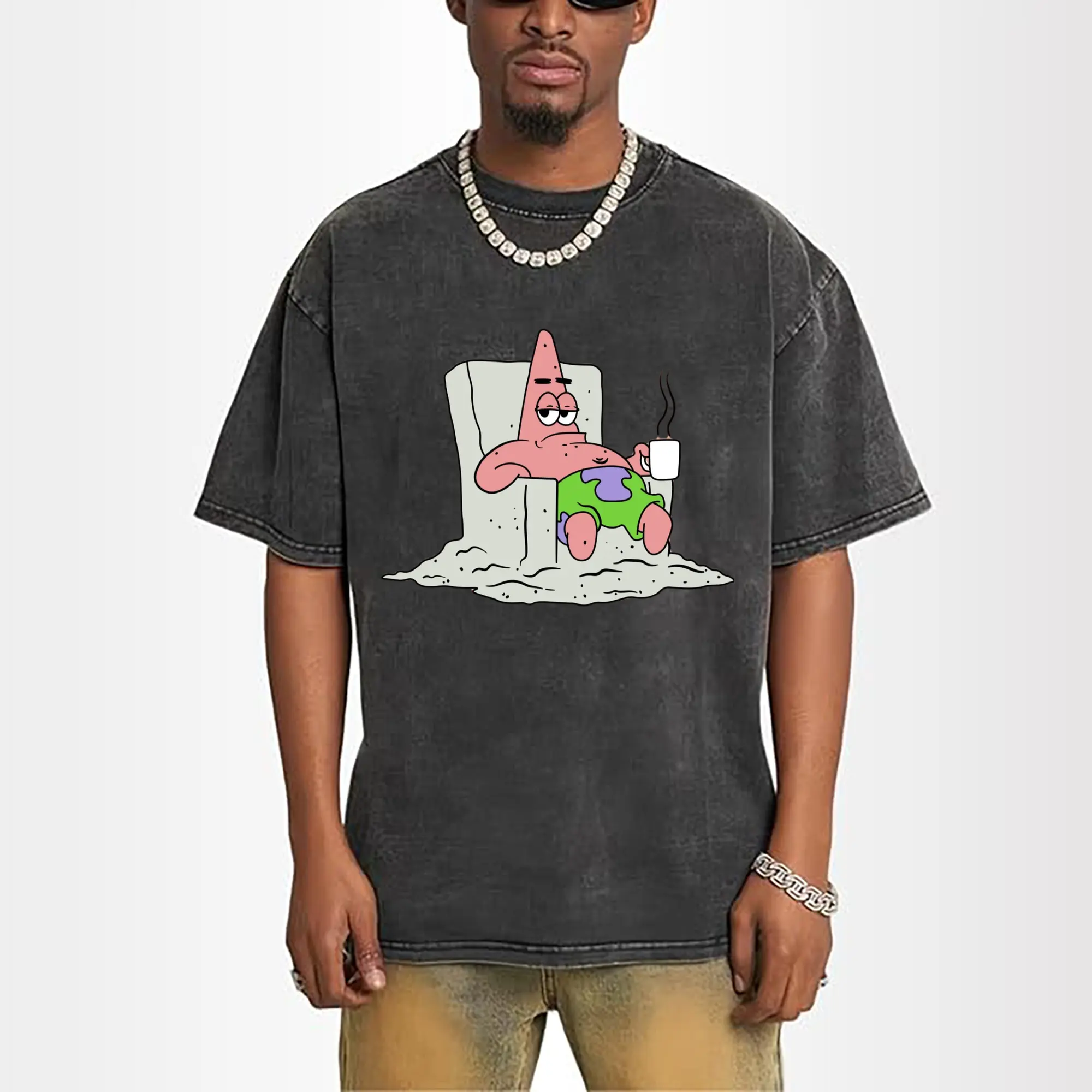 mens  Patrick Star  Graphic T-Shirt