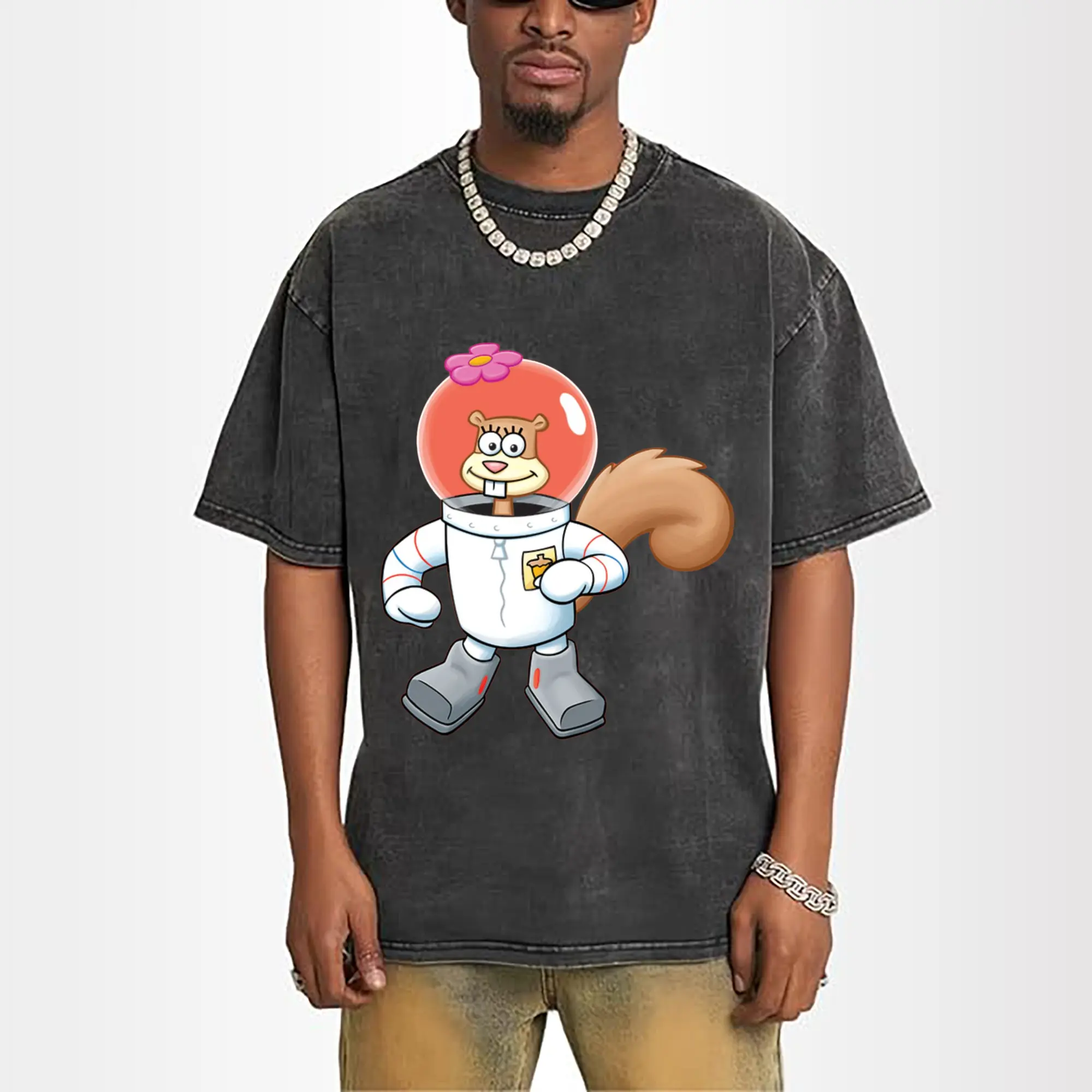 SpongeBob Sandy Cheeks cartoon t-shirt