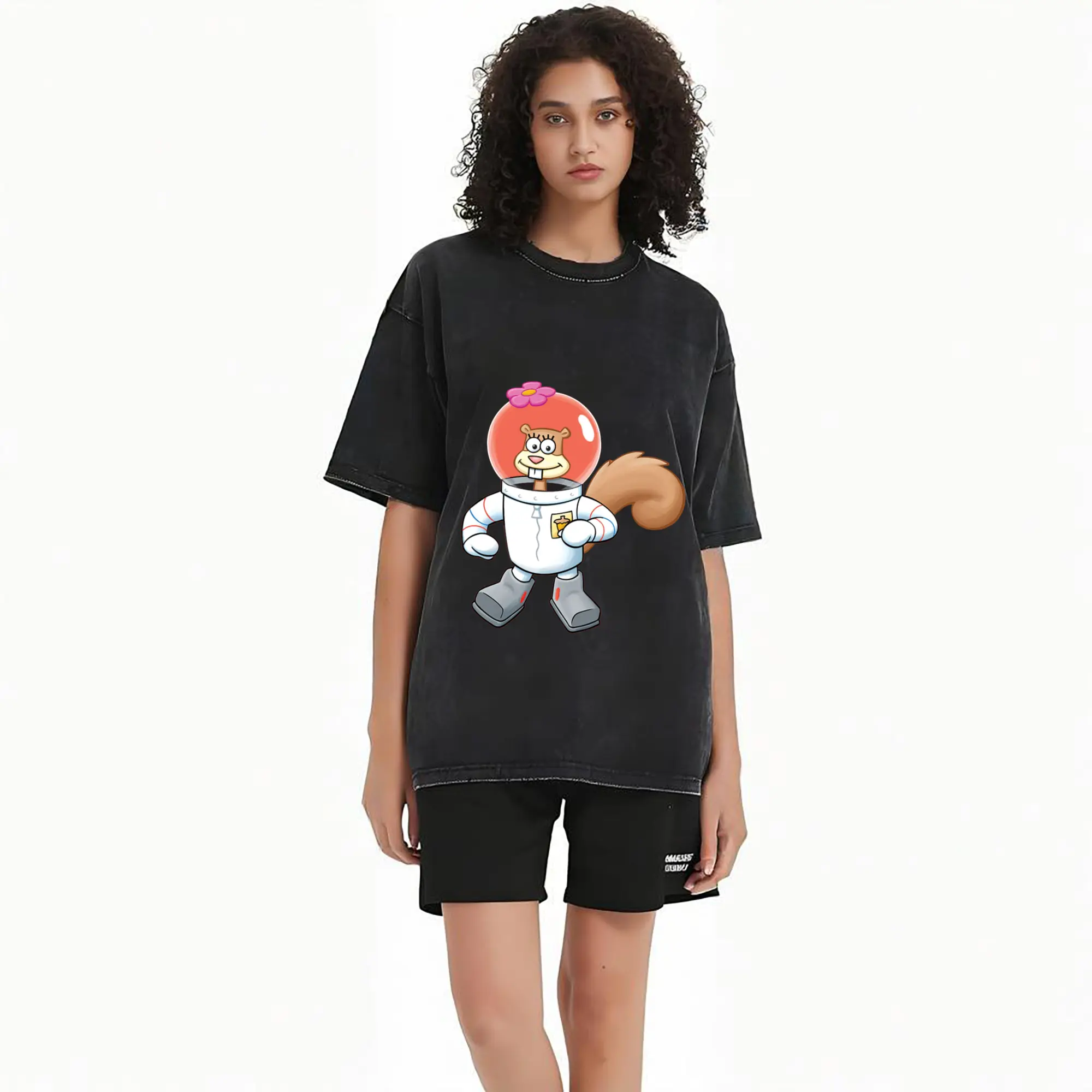 SpongeBob Sandy Cheeks cartoon t-shirt