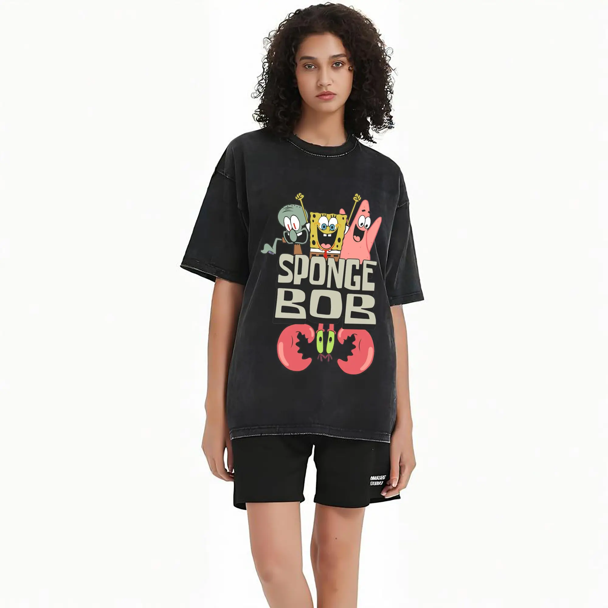 man spongebob squarepants  t-shirt