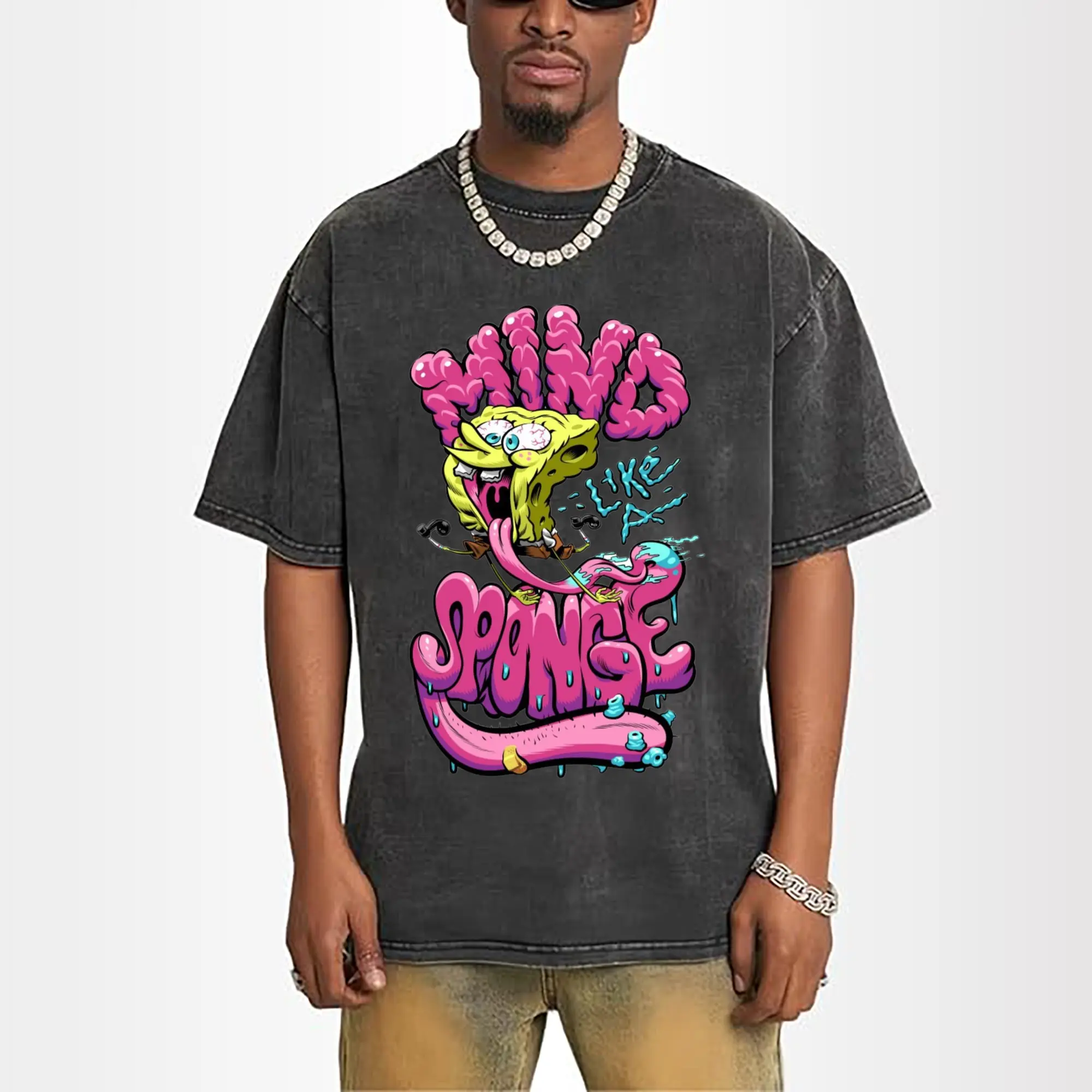 spongebob squarepants and Patrick Star super art tee