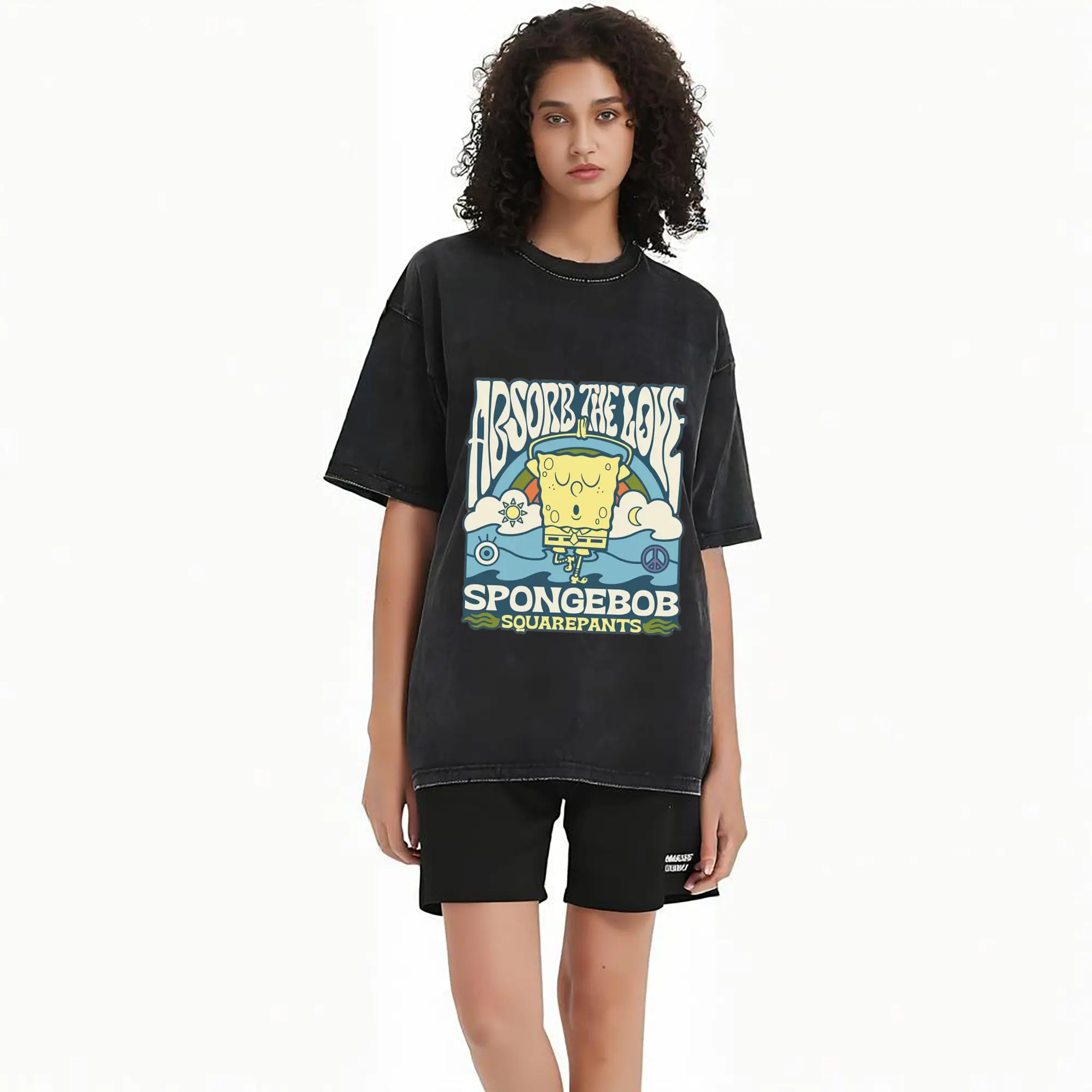 spongebob squarepants Retro art tee