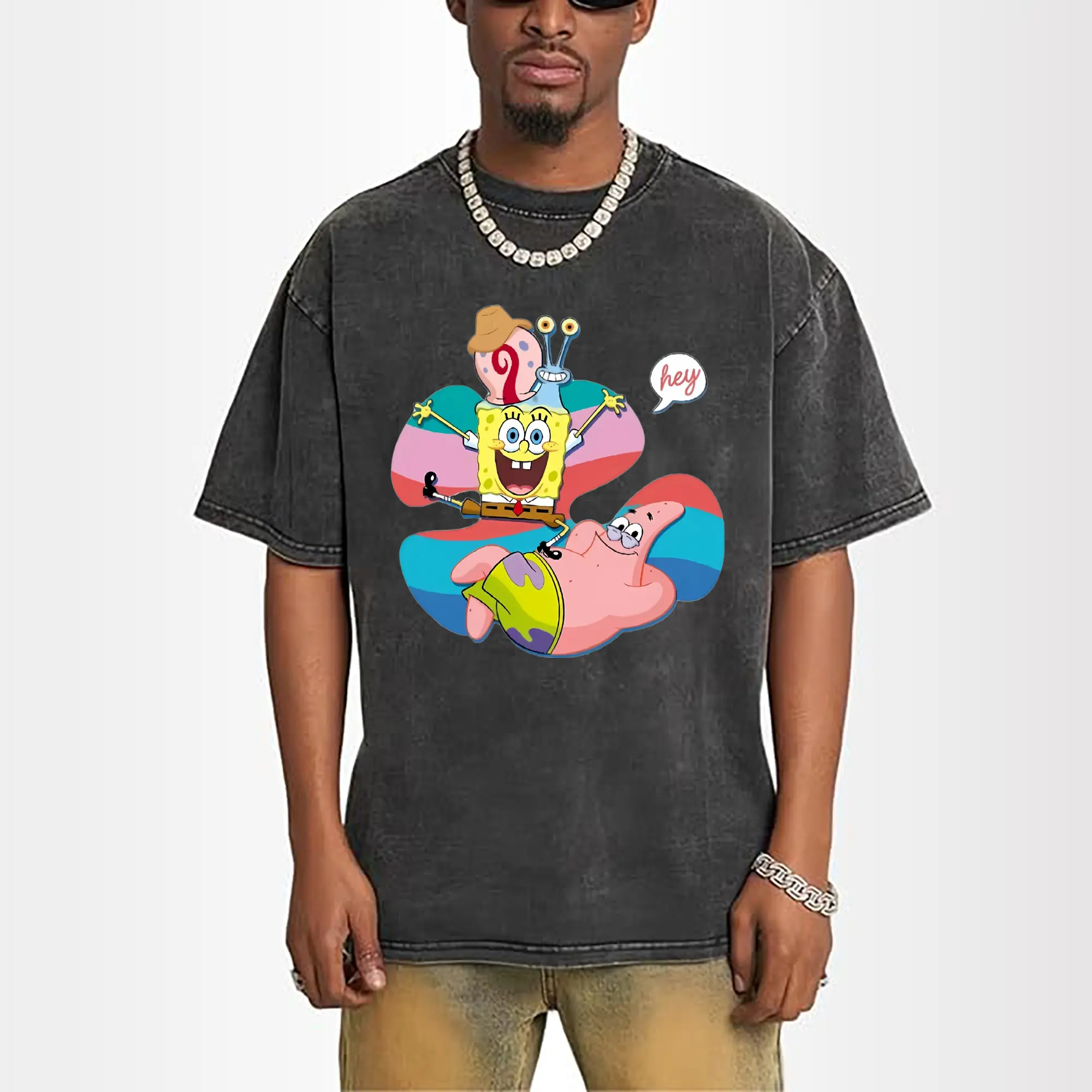 spongebob squarepants and Patrick Star,Gary the Snail t-shirt