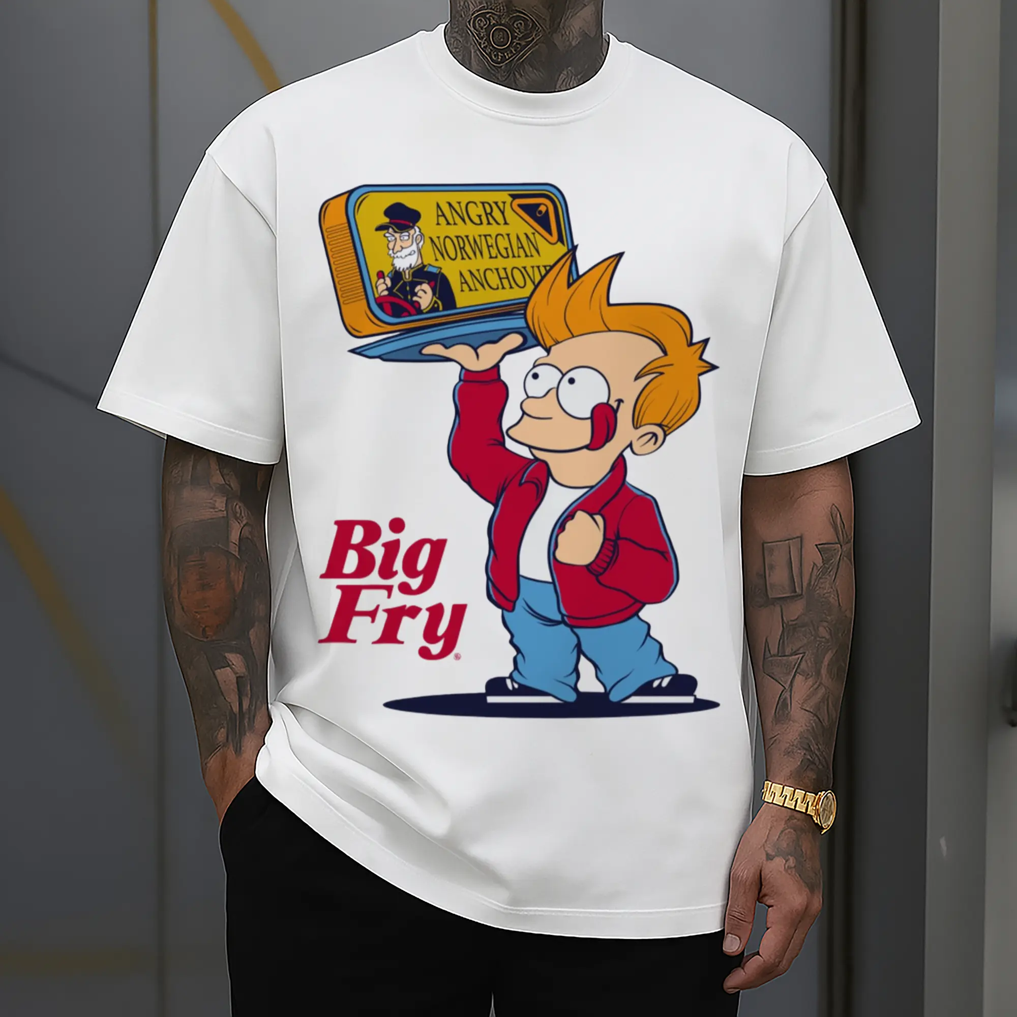 futurama philip j fry t shirt​