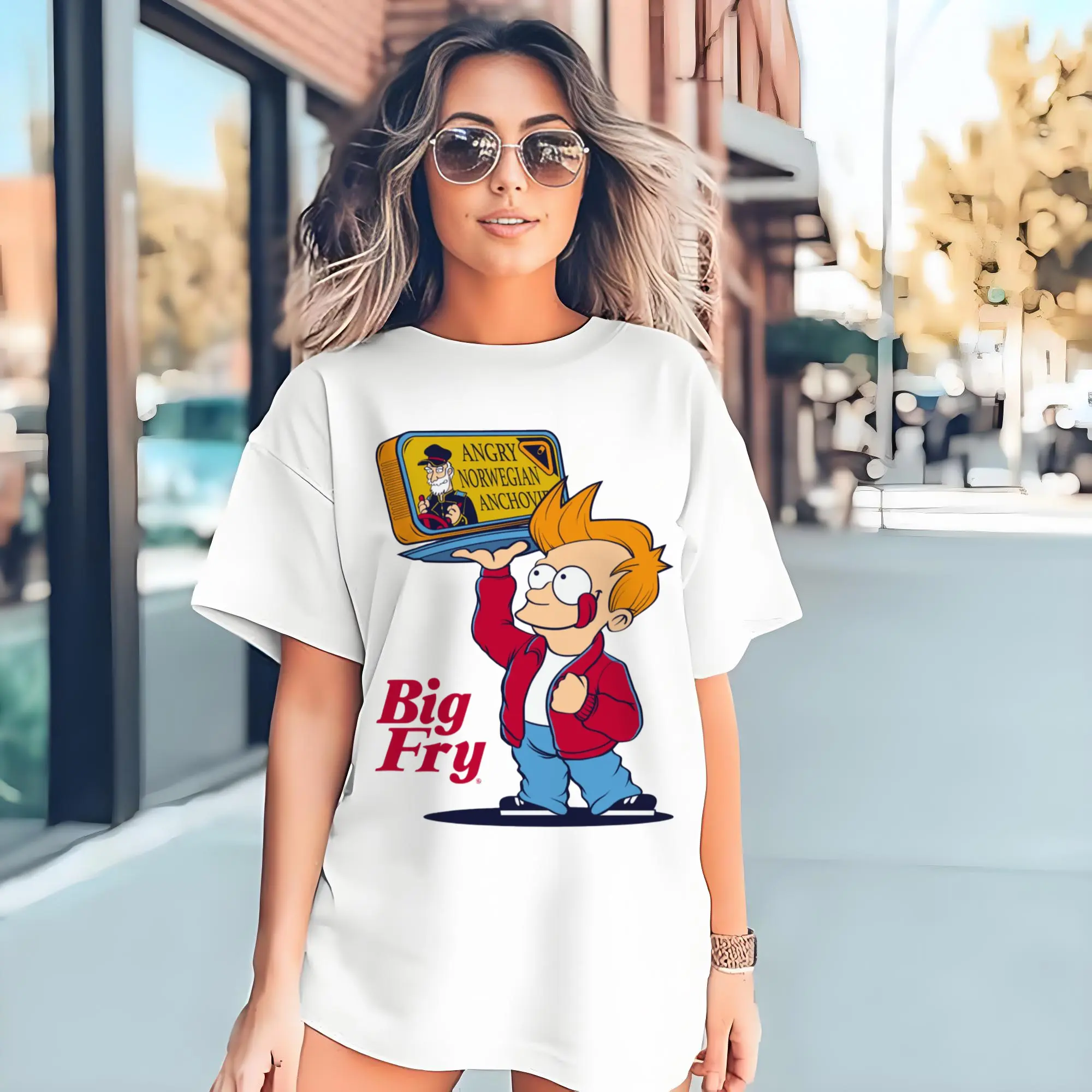 futurama philip j fry t shirt​