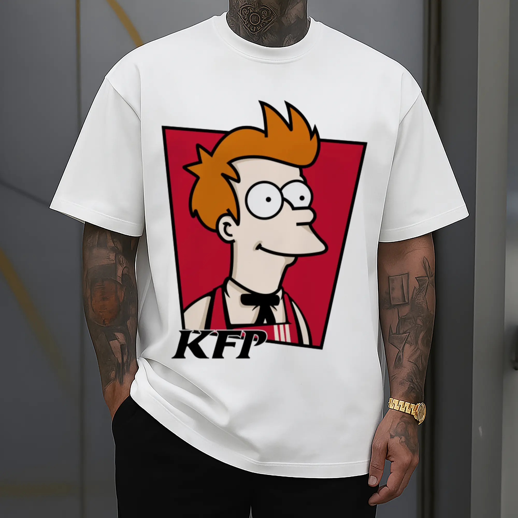 Philip J. Fry Graffiti Tee