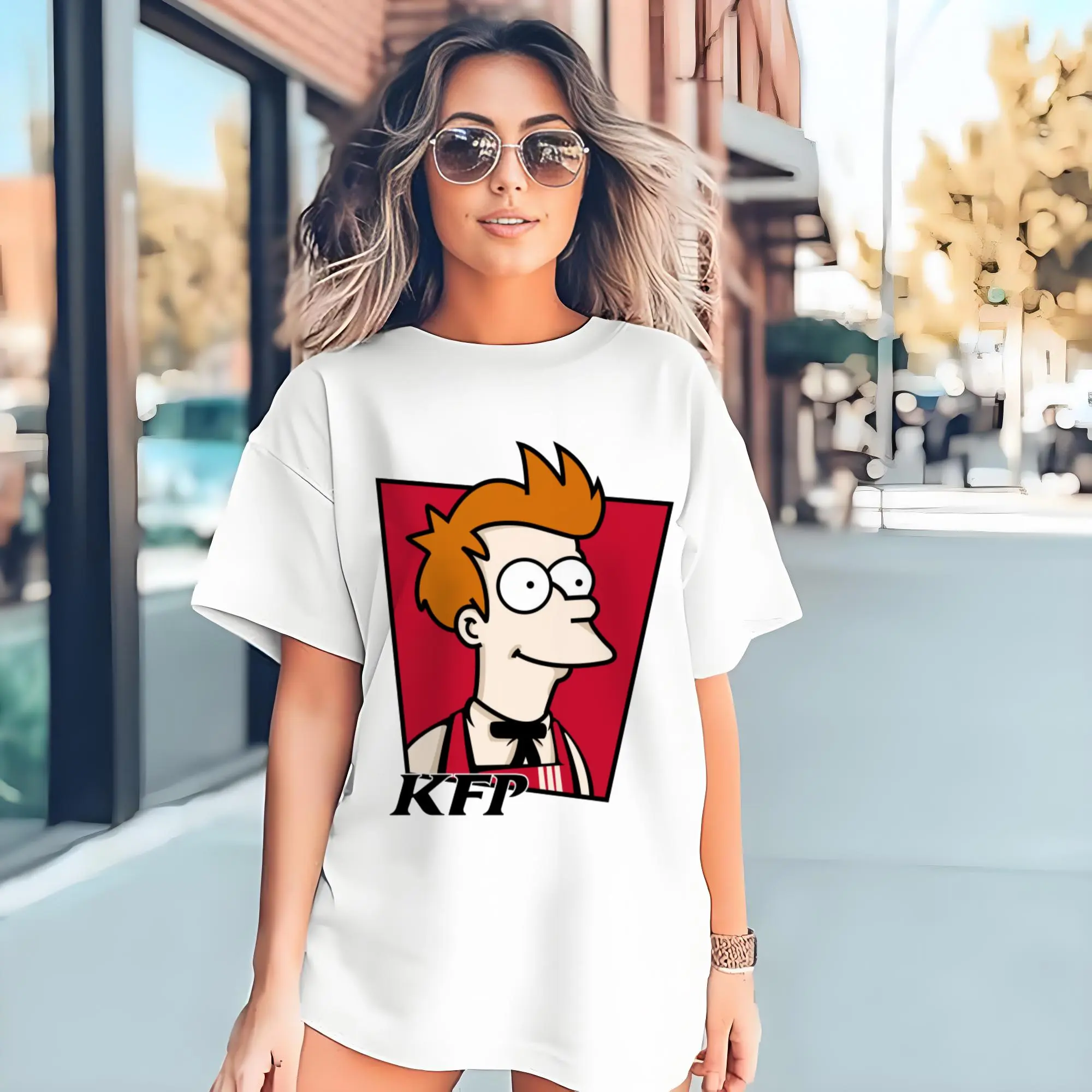 Philip J. Fry Graffiti Tee