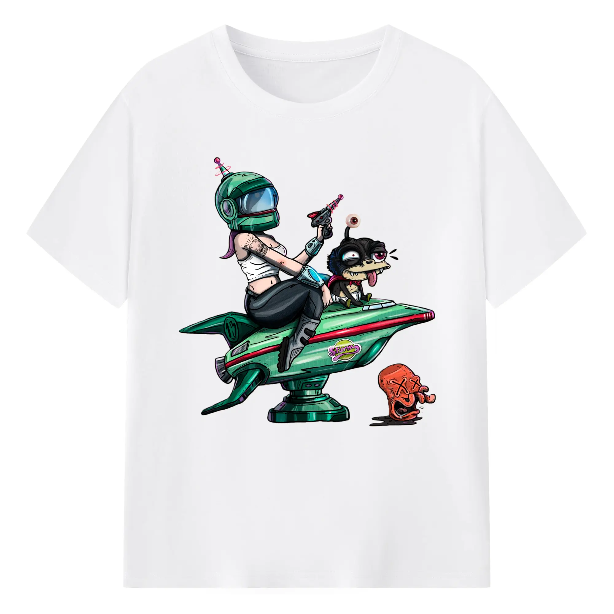 Turanga leela graphic tee - 180g Cotton T-Shirt With Front Heat Transfer Print – Soft, Lightweight, Fitted Design – Comfortable Casual Wear For Sports & Everyday Use