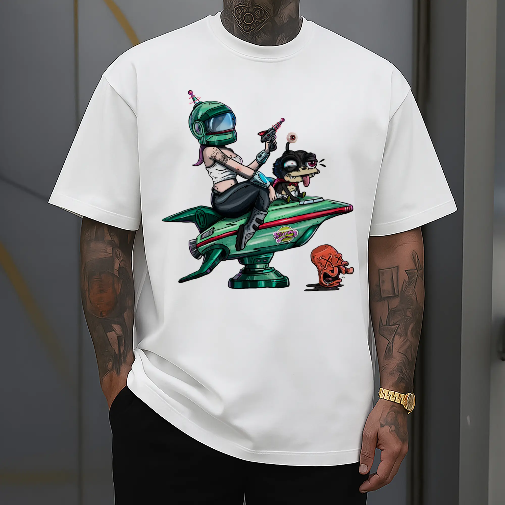 turanga leela graphic tee