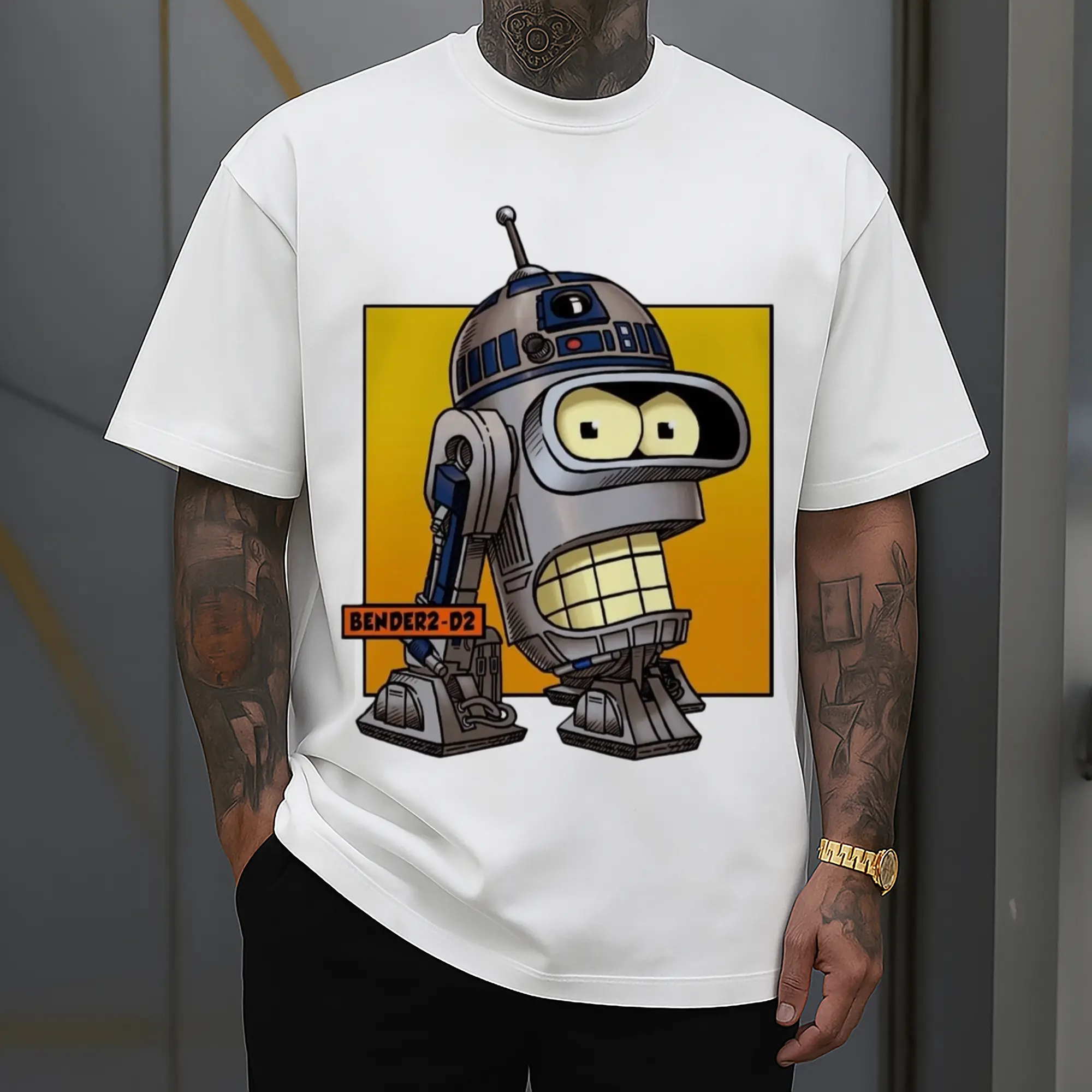 Bender Bending Rodríguez face shirt