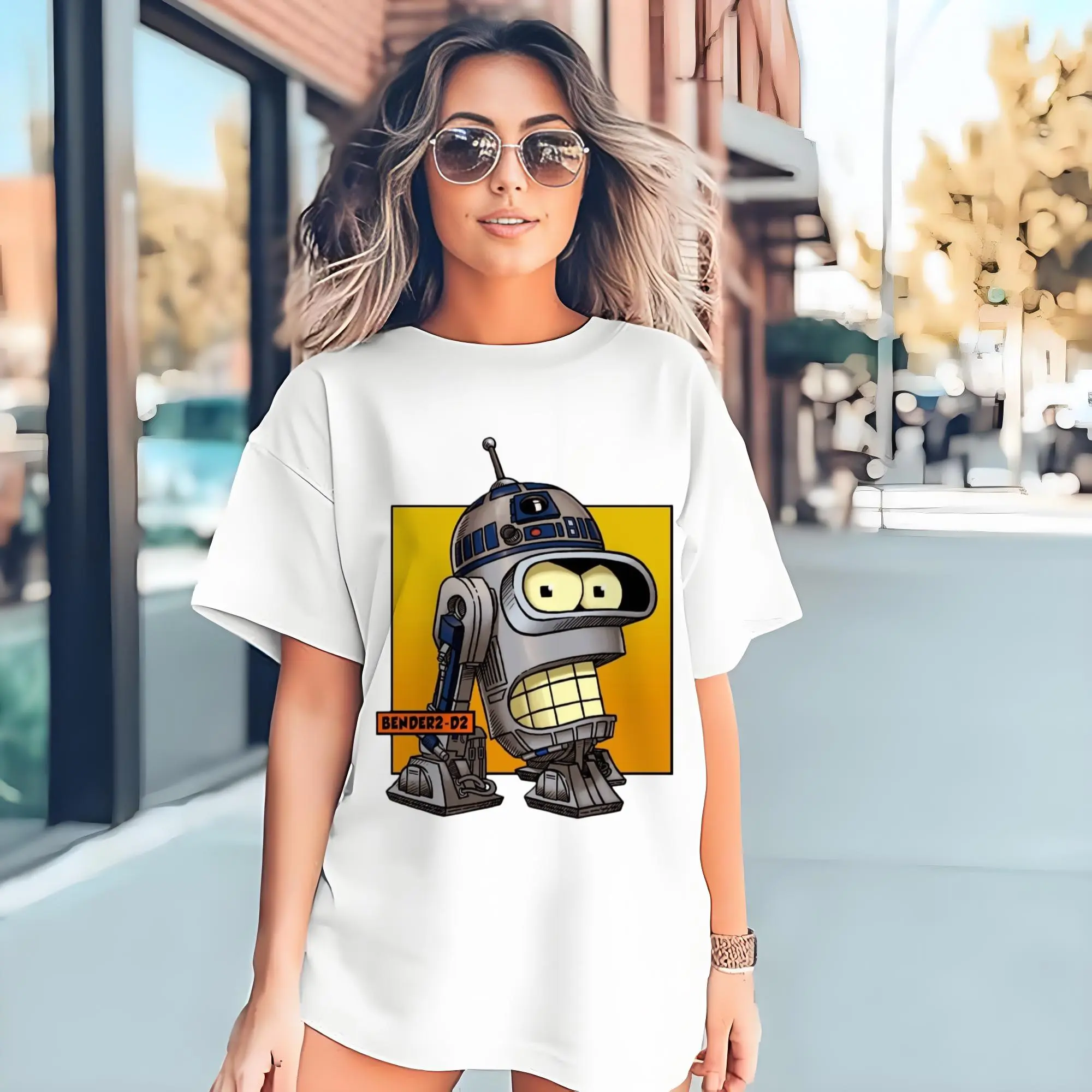 Bender Bending Rodríguez face shirt