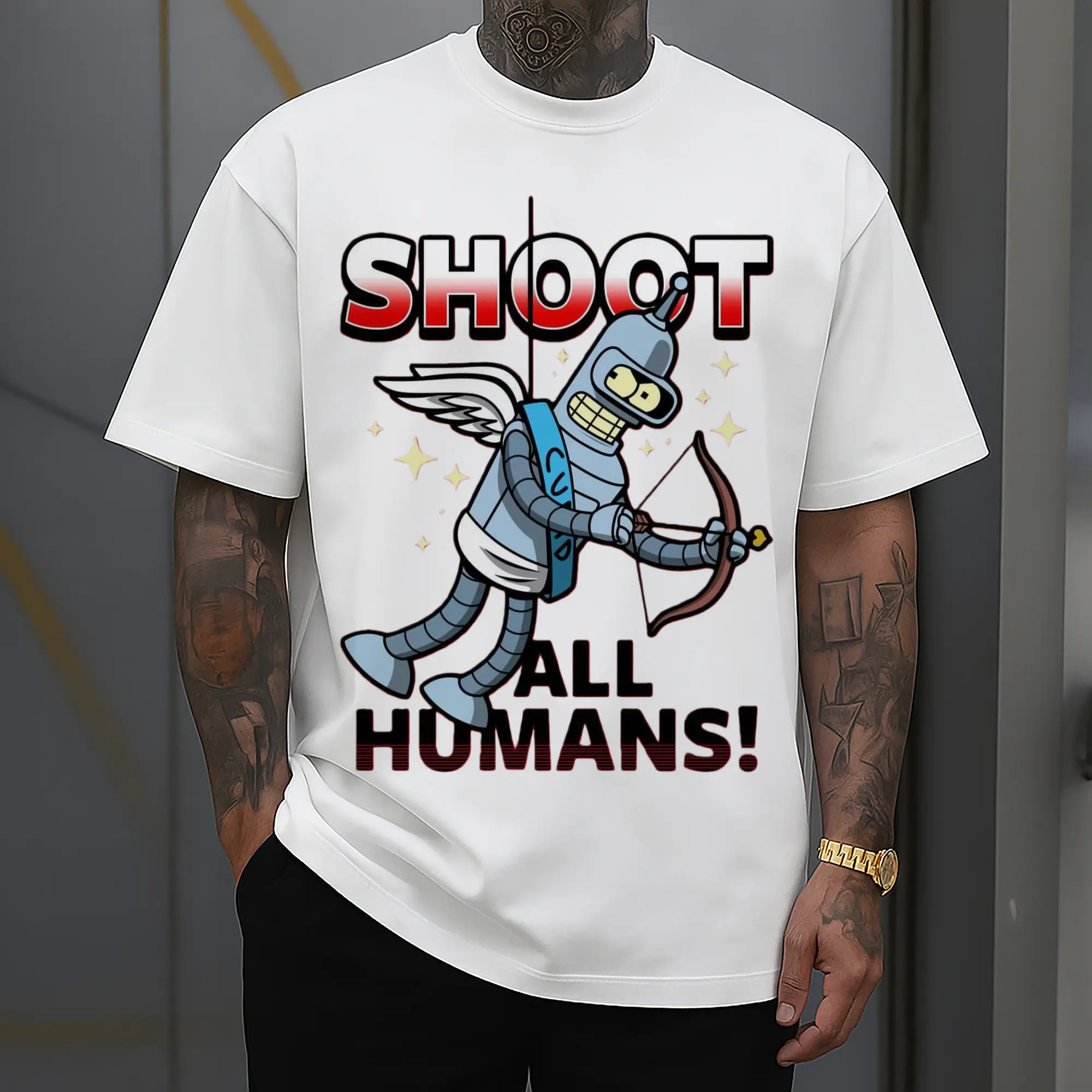 Bender Bending Rodríguez tee