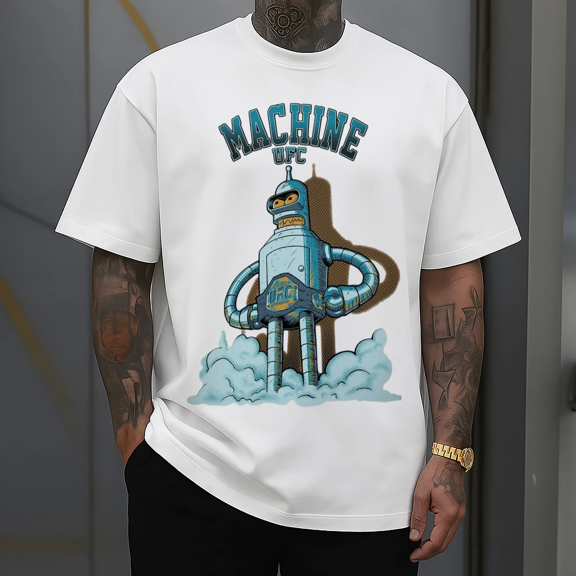 Men's Futurama Bender Bending Rodriguez T-Shirt