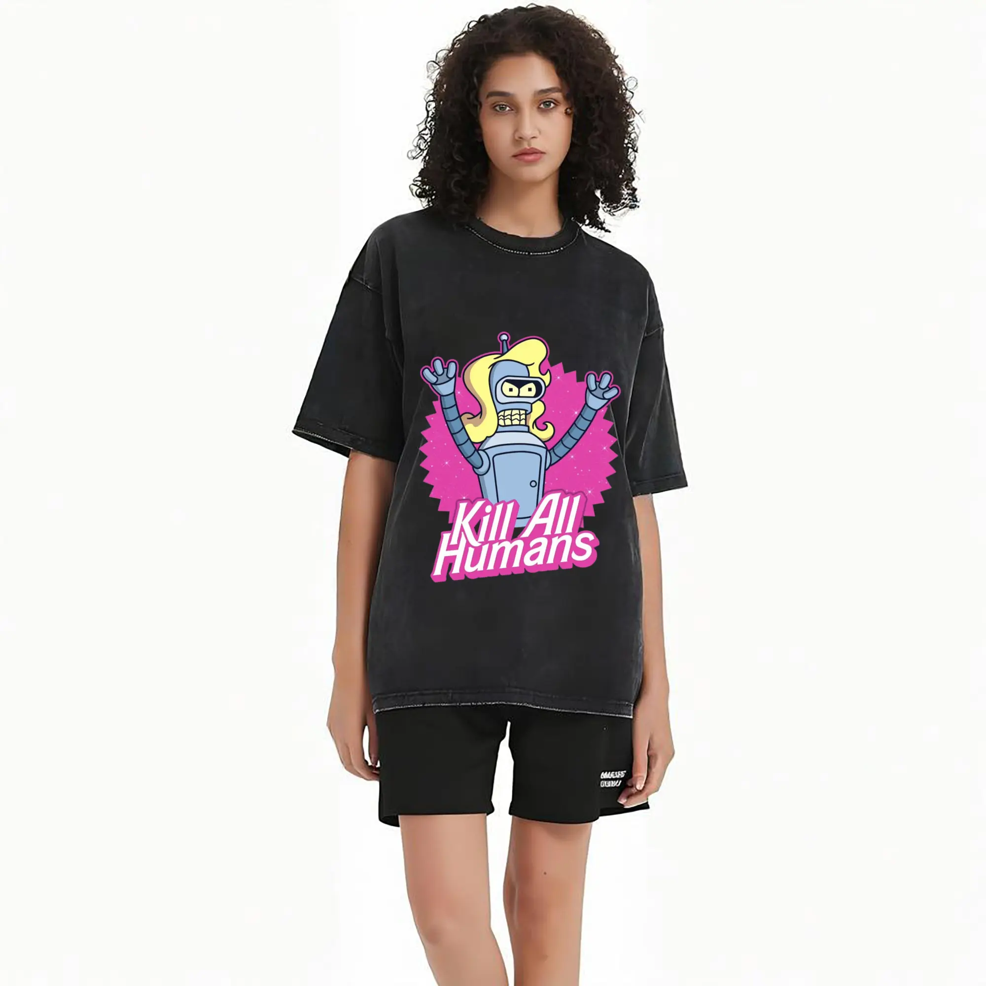 Futurama Bender Bending Rodriguez Funny Cartoon t-shirt