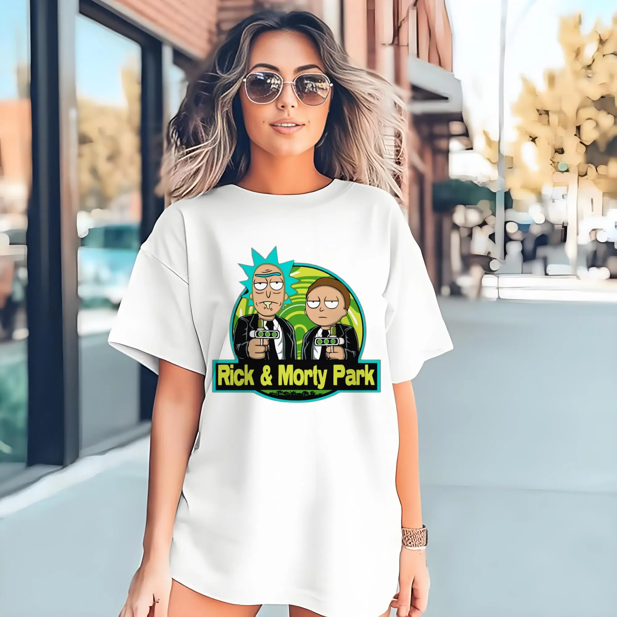 rick sanchez and morty smith t-shirt