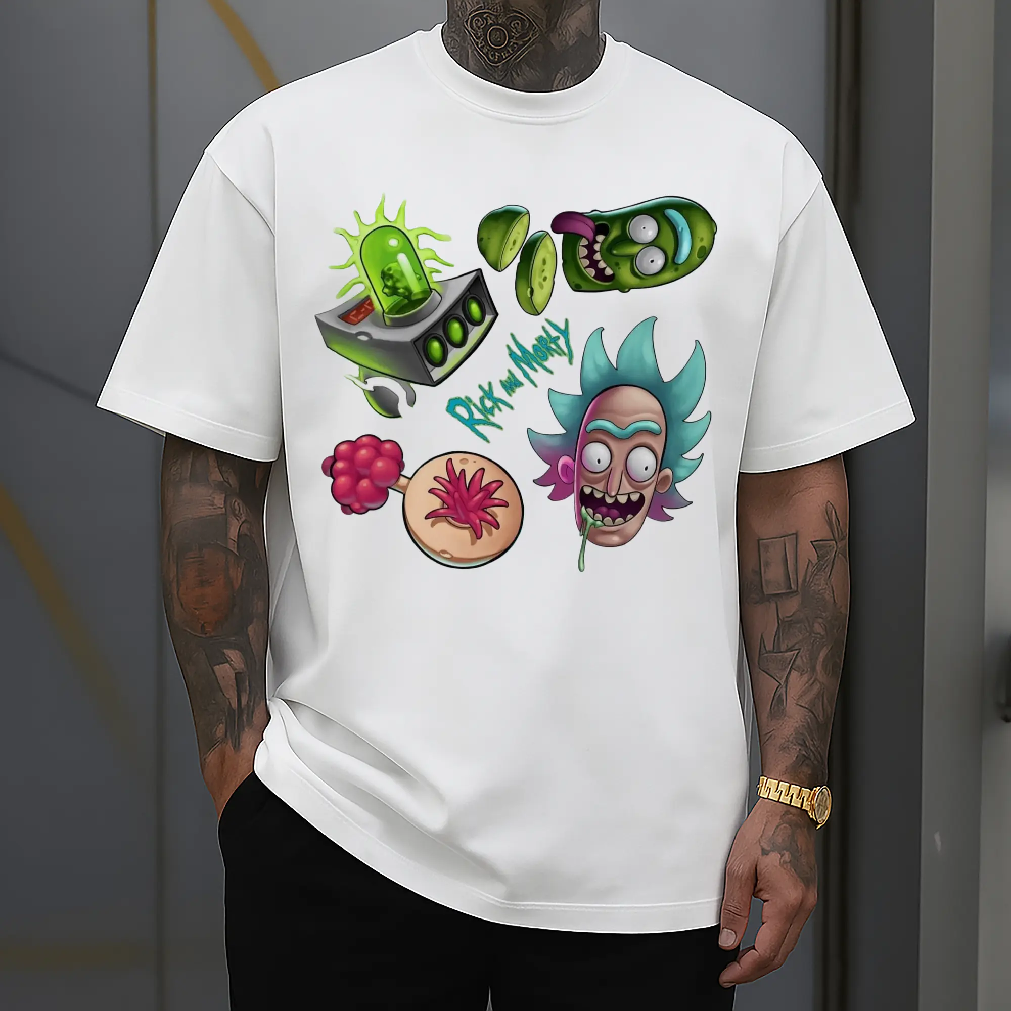 Rick Sanchez collage T-Shirt