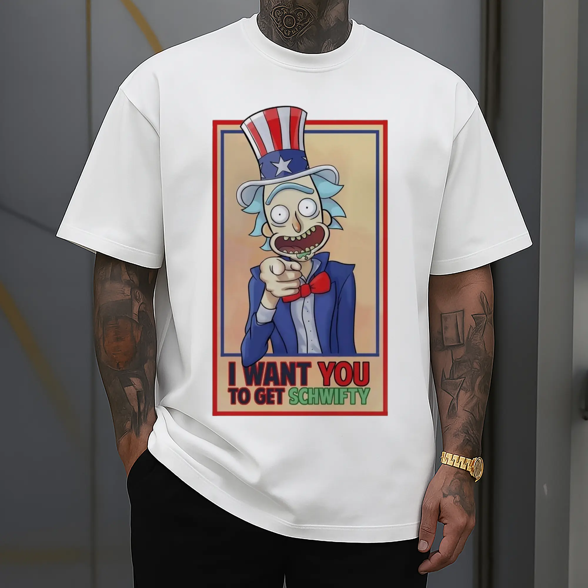 rick sanchez t-shirt