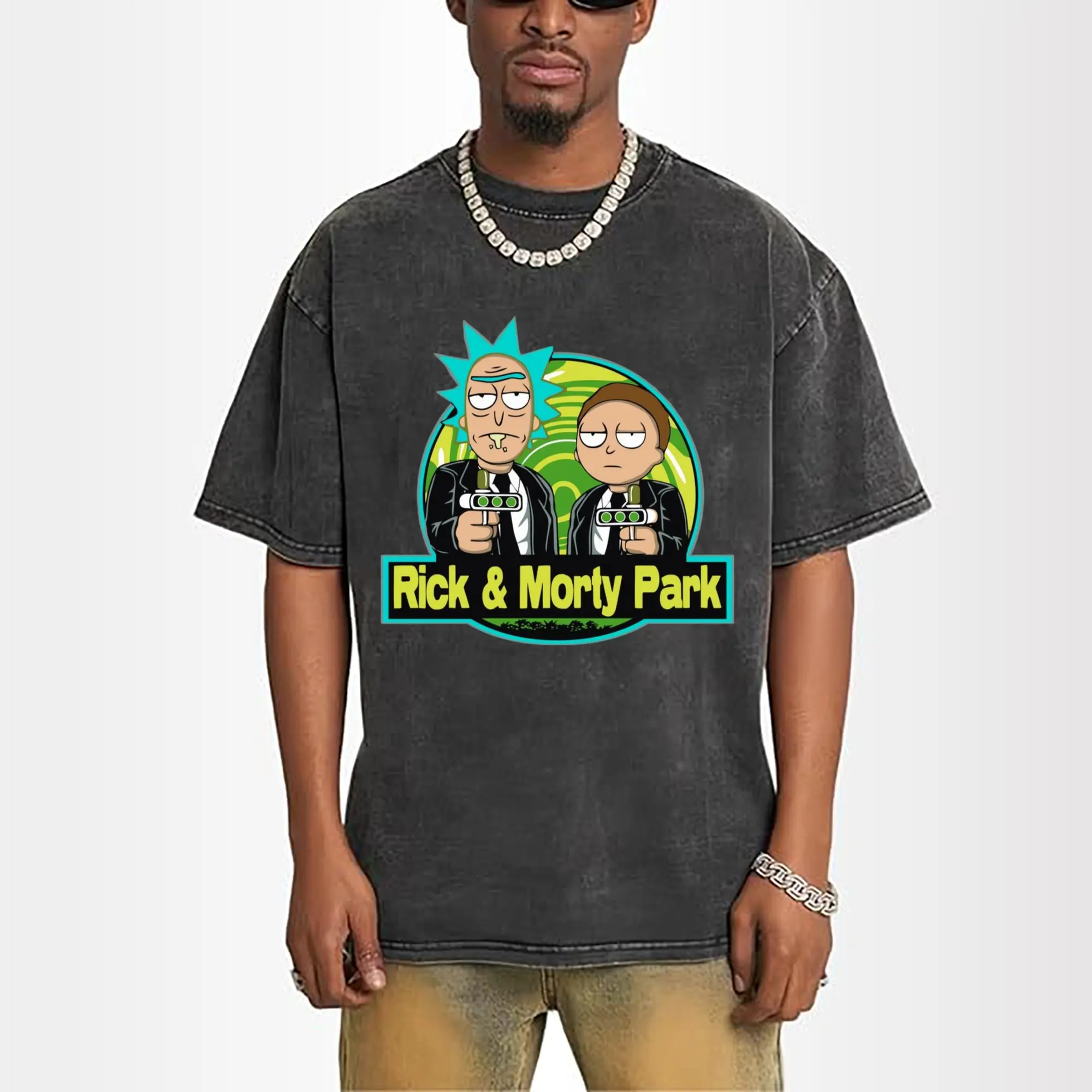 rick sanchez and morty smith t-shirt