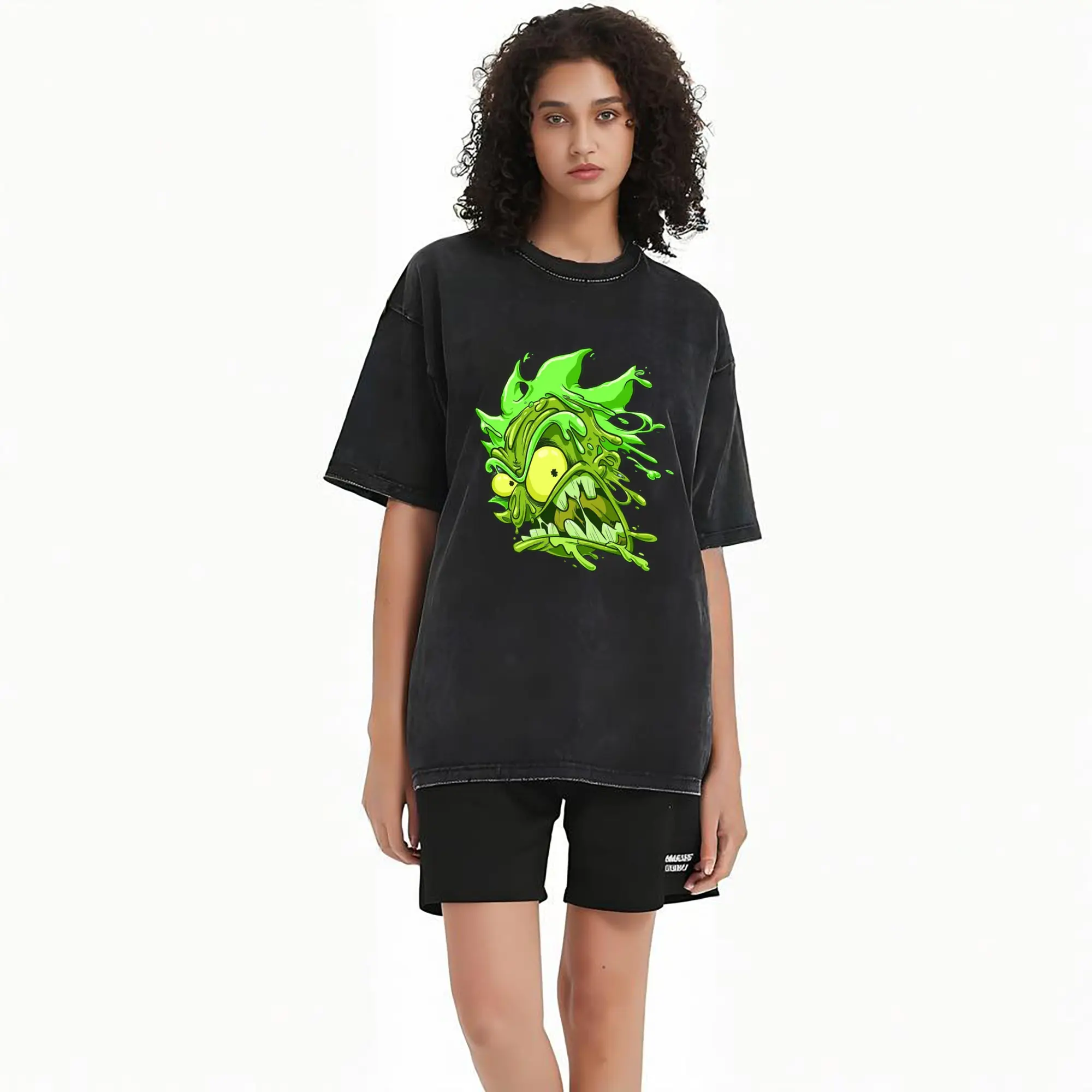 Rick Sanchez dissolve face tee