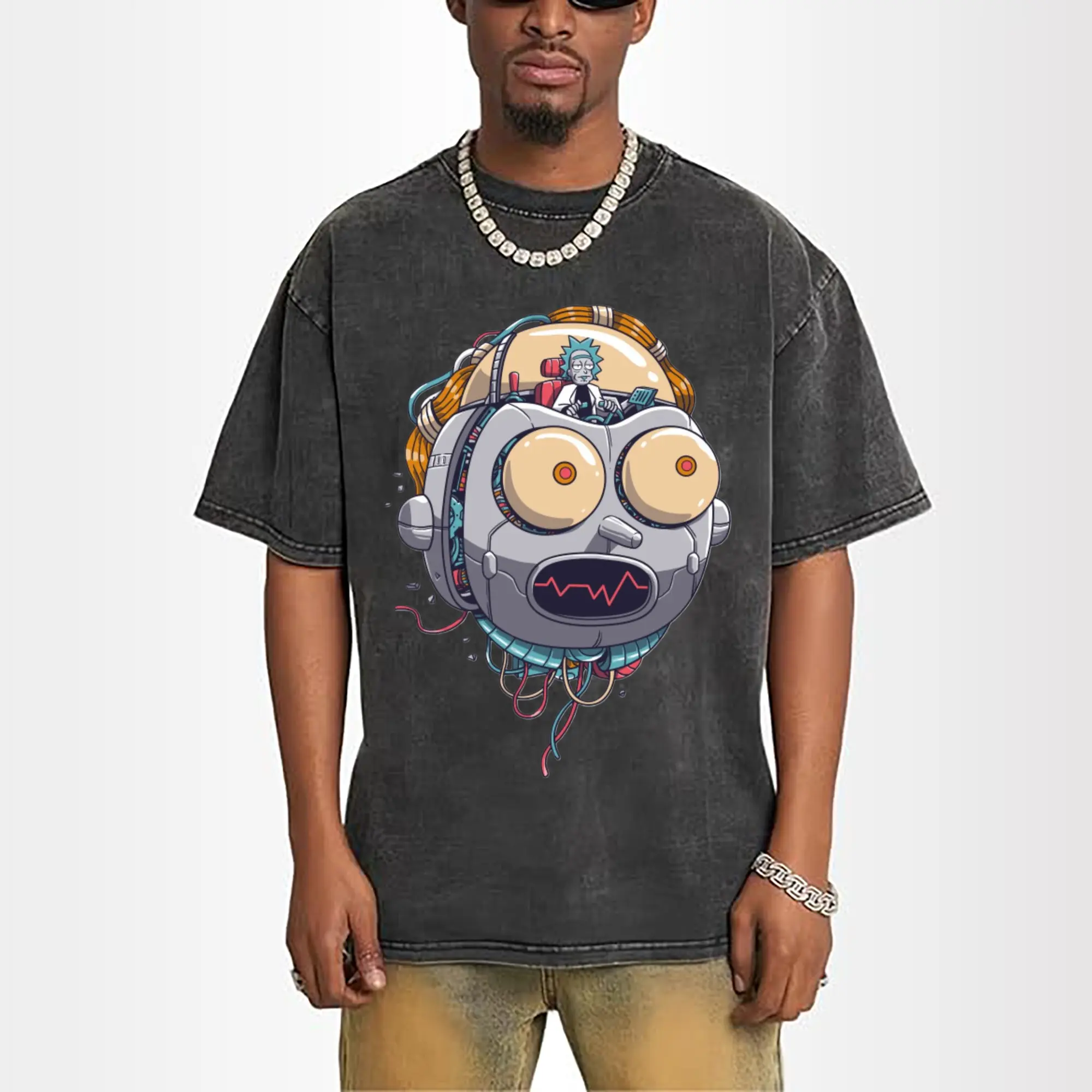 morty smith graphic tee