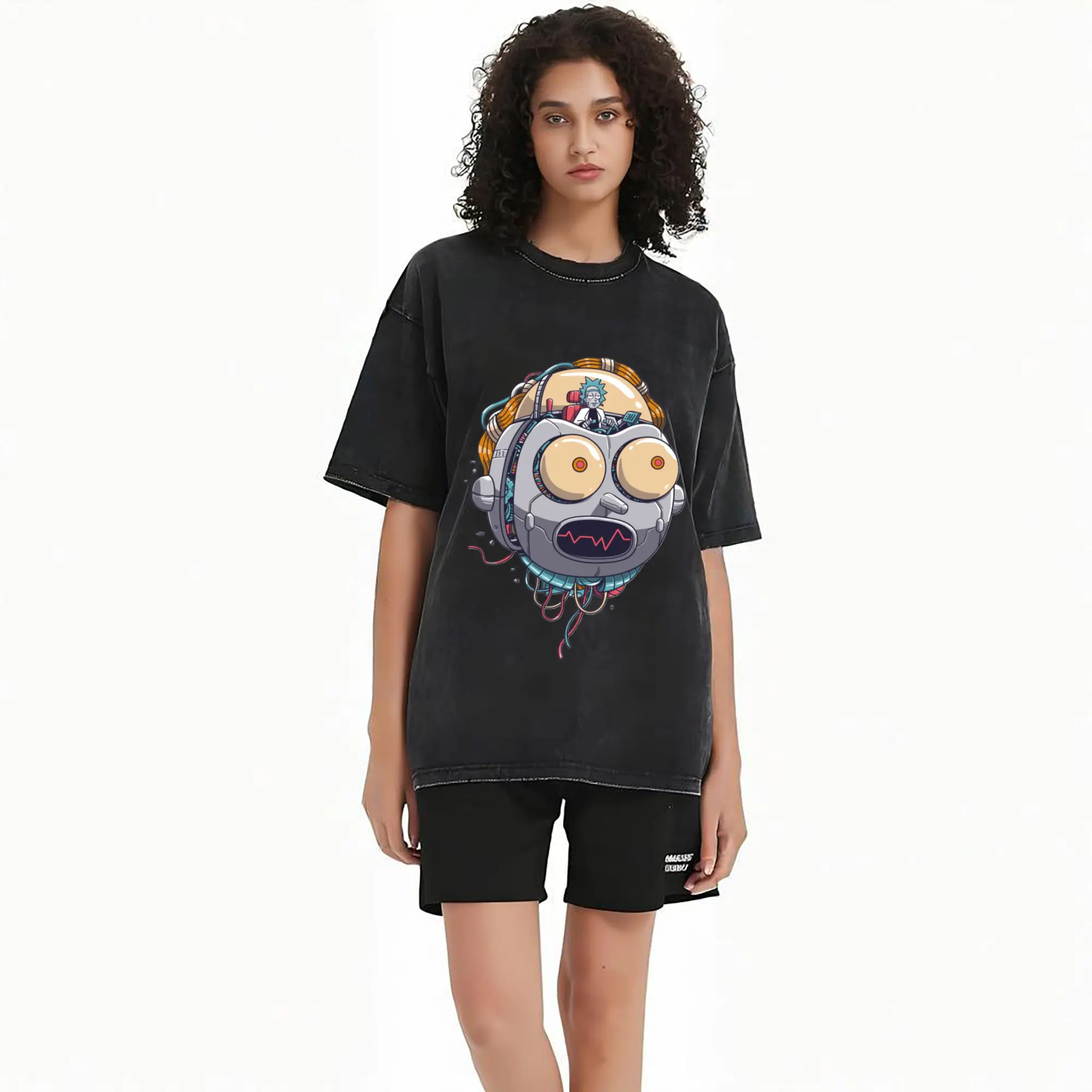morty smith graphic tee