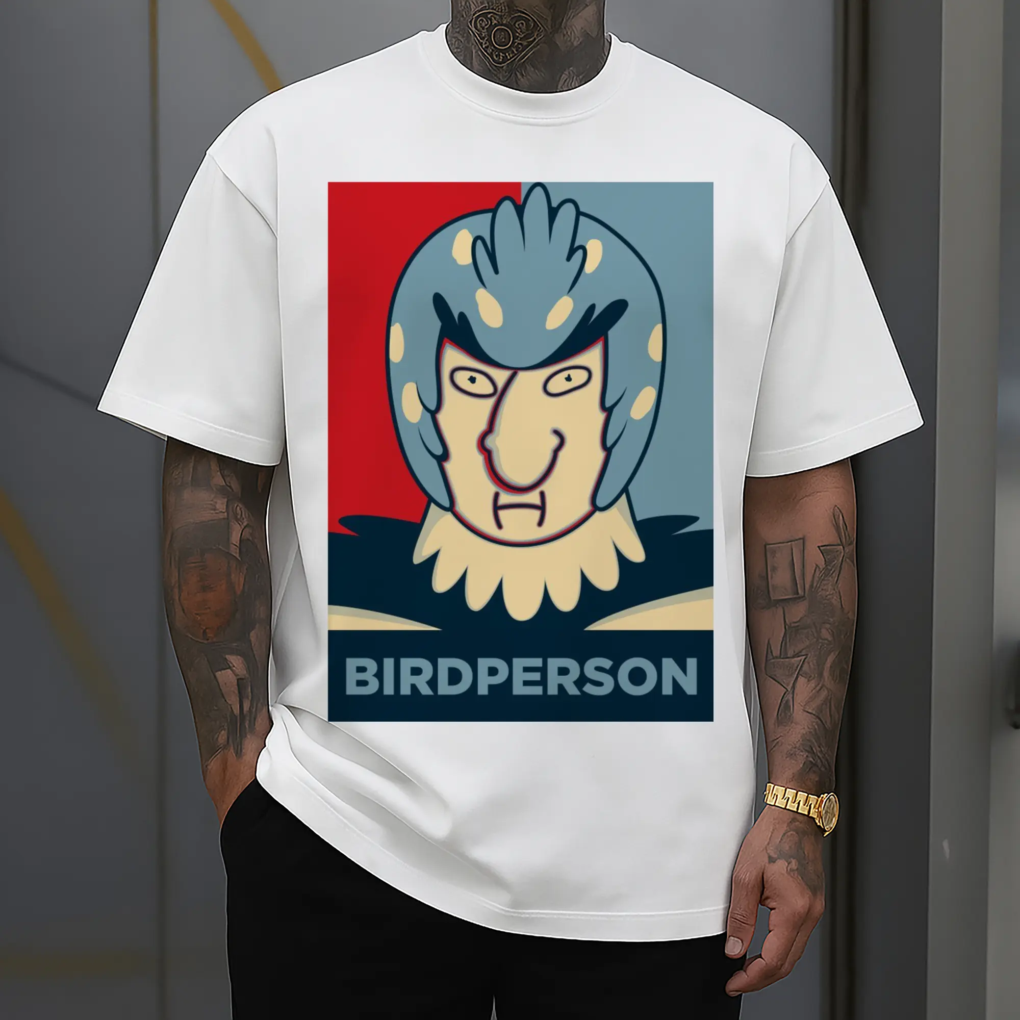 Rick and Morty Birdperson t-shirt