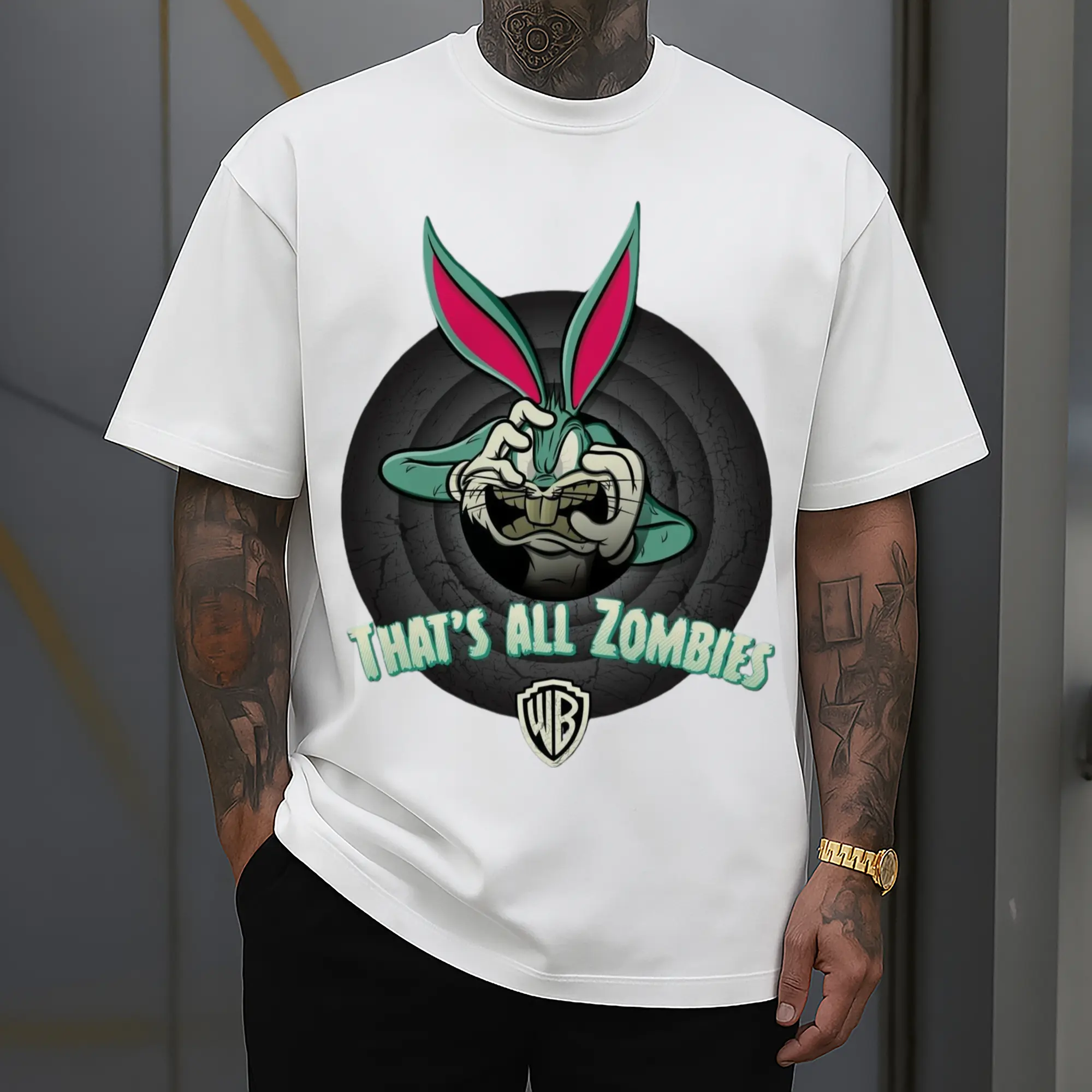 bugs bunny face tee