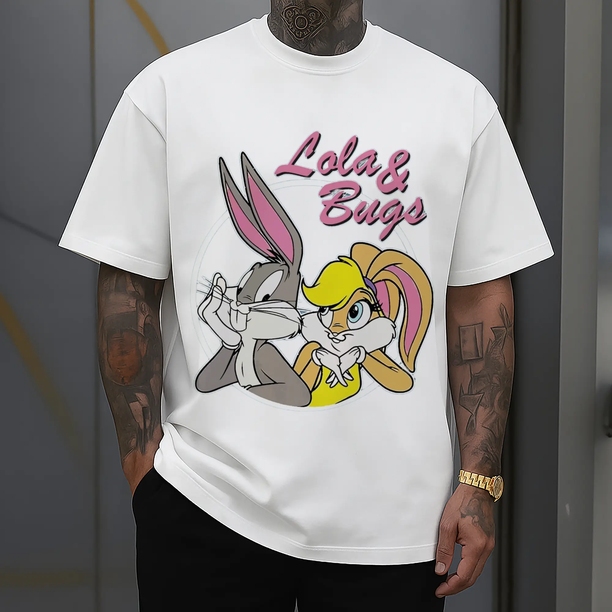men's bugs bunny t shirt​