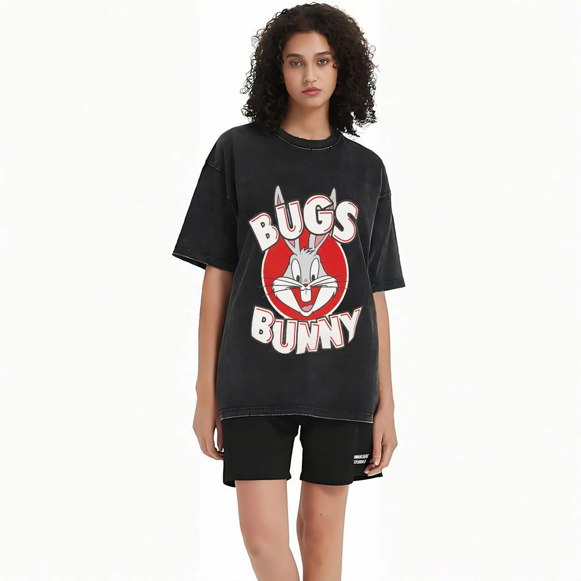bugs bunny face graphic shirt
