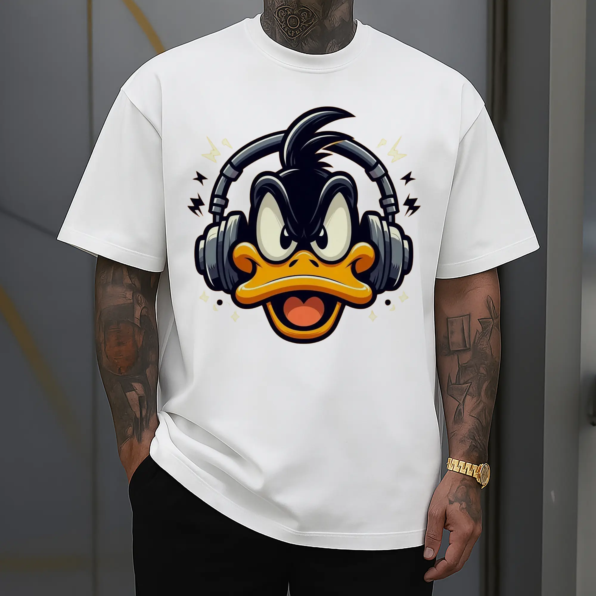 Daffy Duck face t-shirt