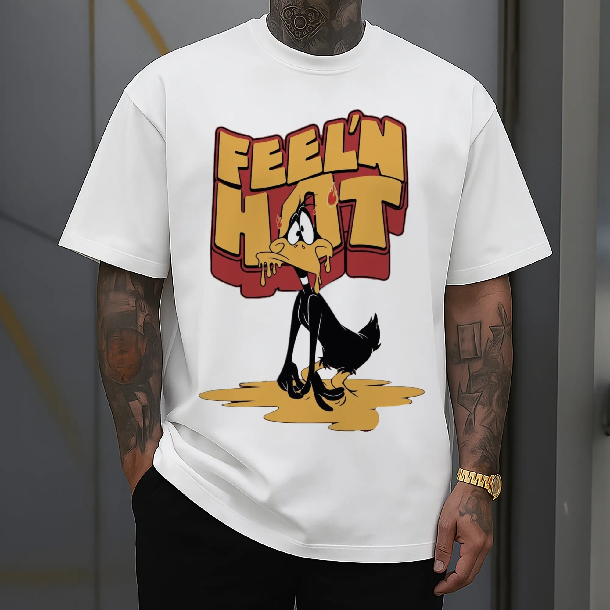 daffy duck graphic tee