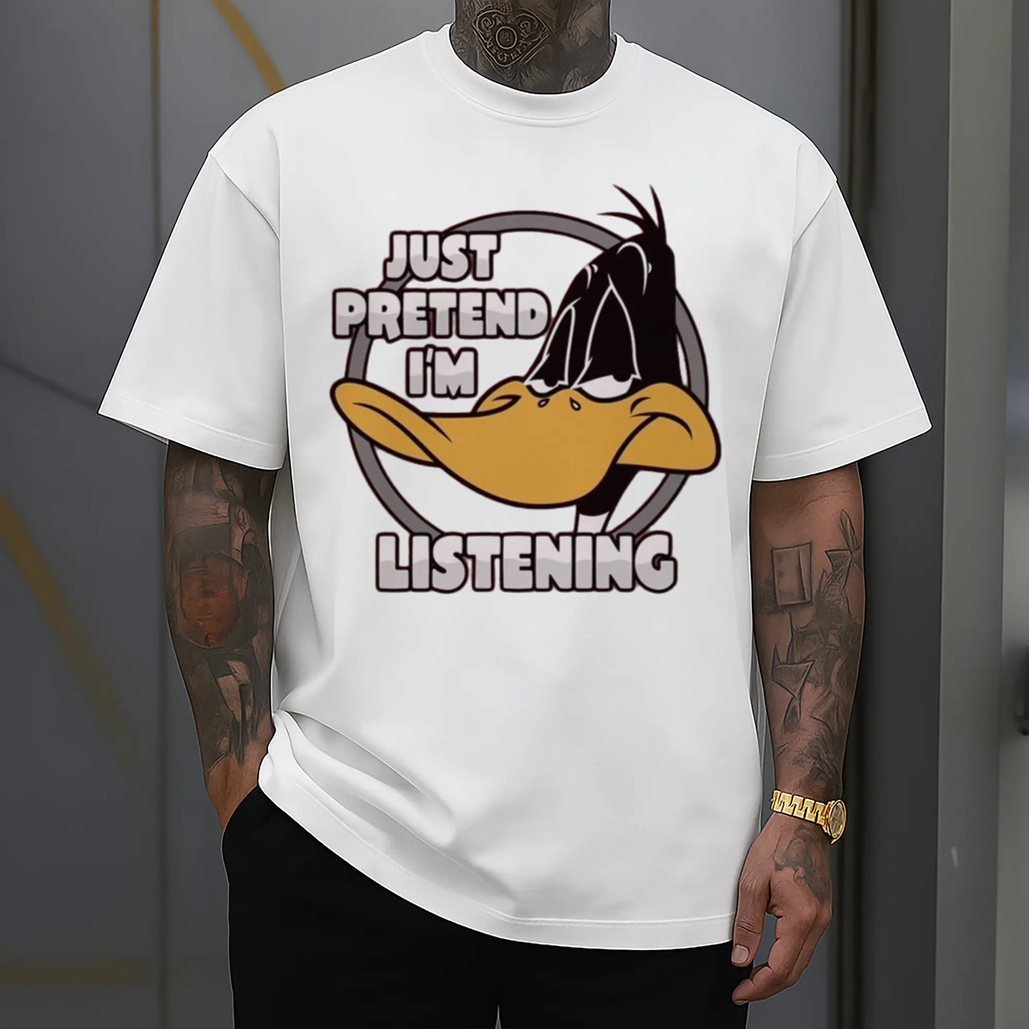 daffy duck graphic t-shirt
