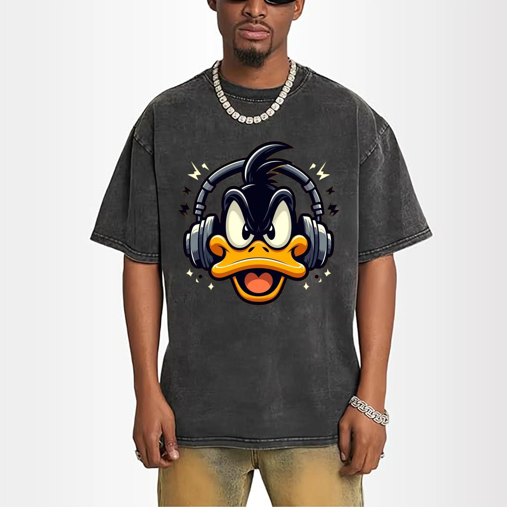 Daffy Duck face t-shirt